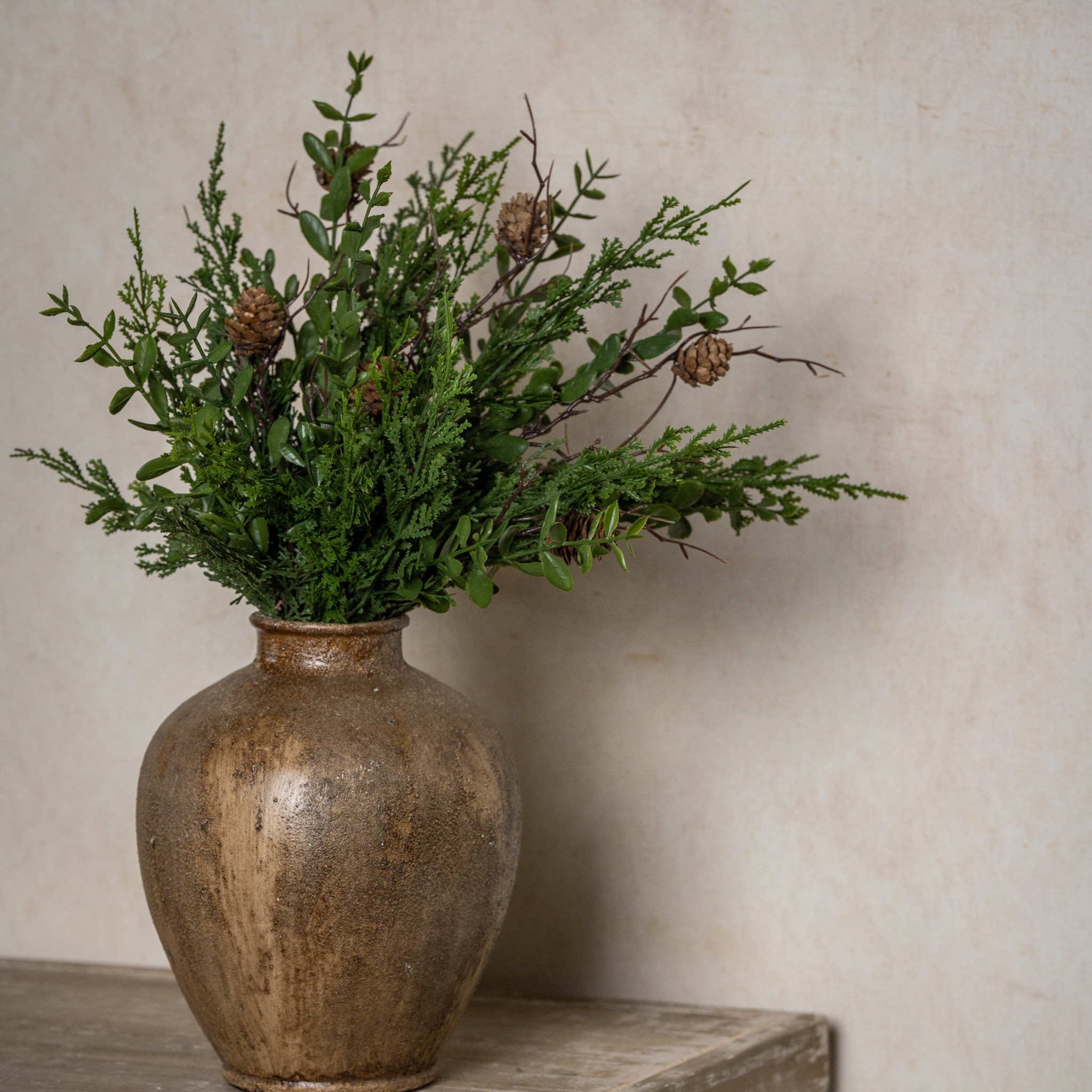 Cypress & Ruscus Pick, 17", photo 2 of 5