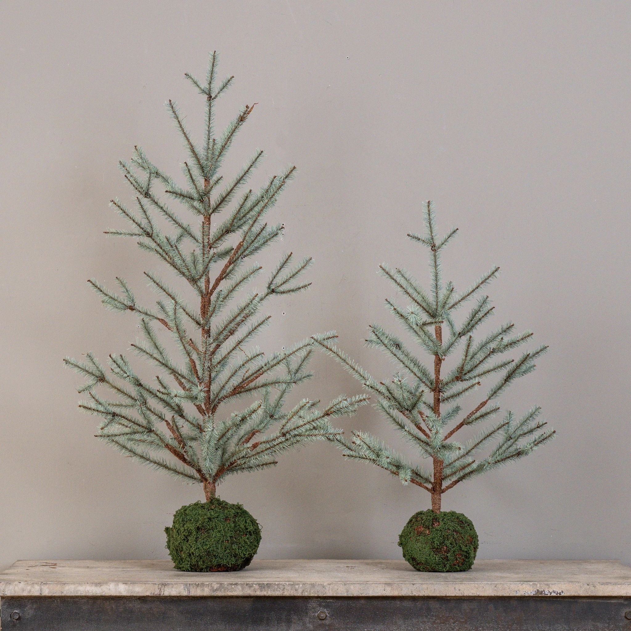 Light Green Pine Tree with Moss Base, 31", photo 3 of 3