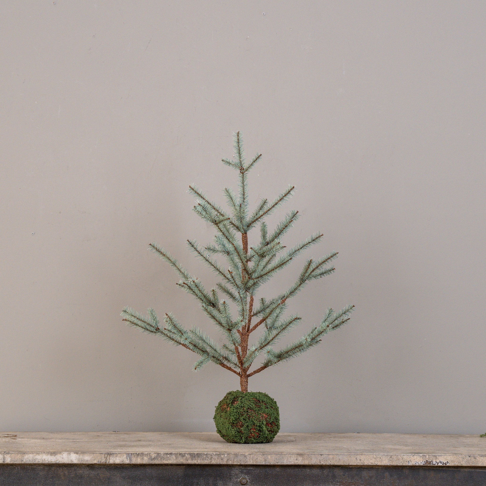 Light Green Pine Tree with Moss Base, 22.5", photo 4 of 5