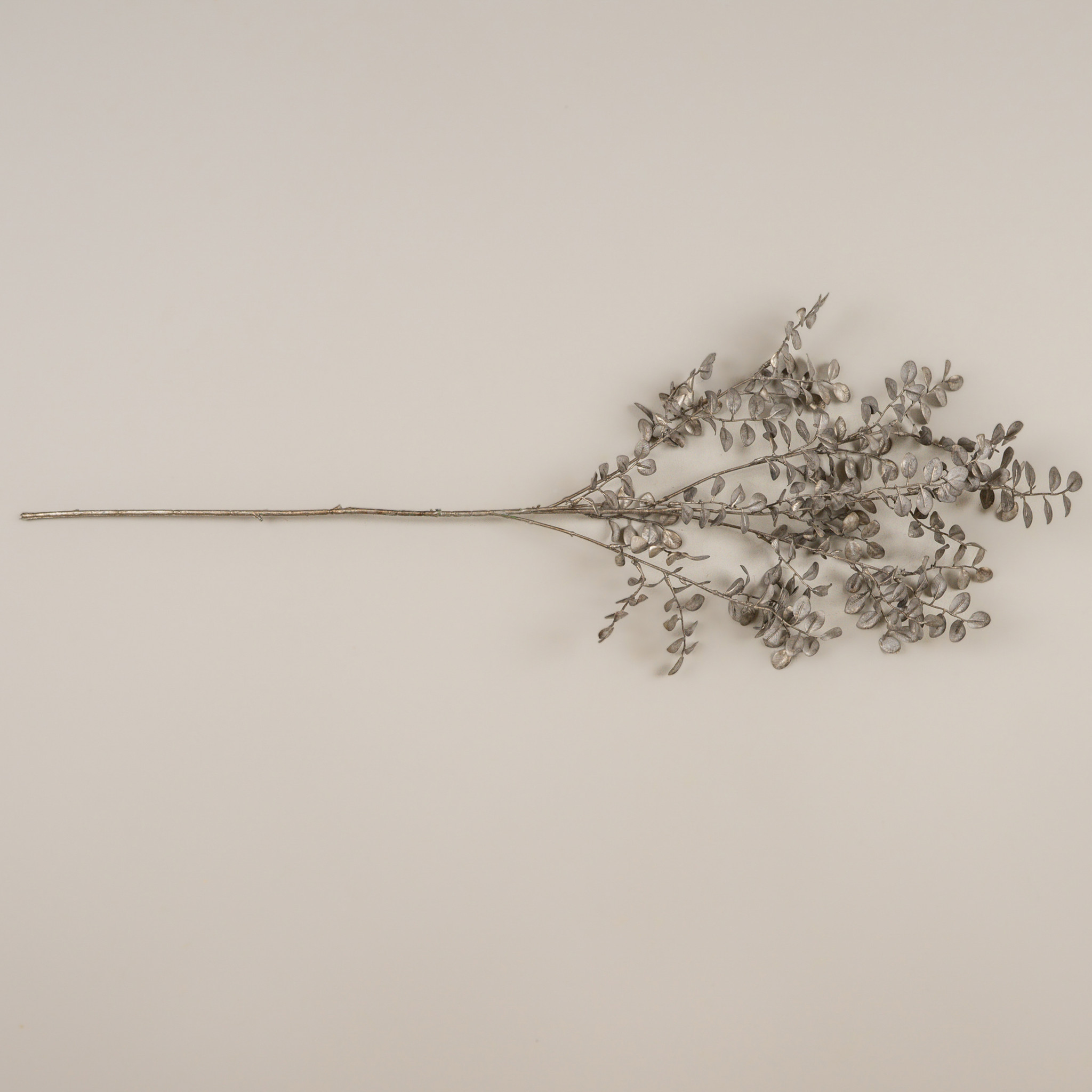 Metallic Grey Boxwood Spray, 37", photo 3 of 4