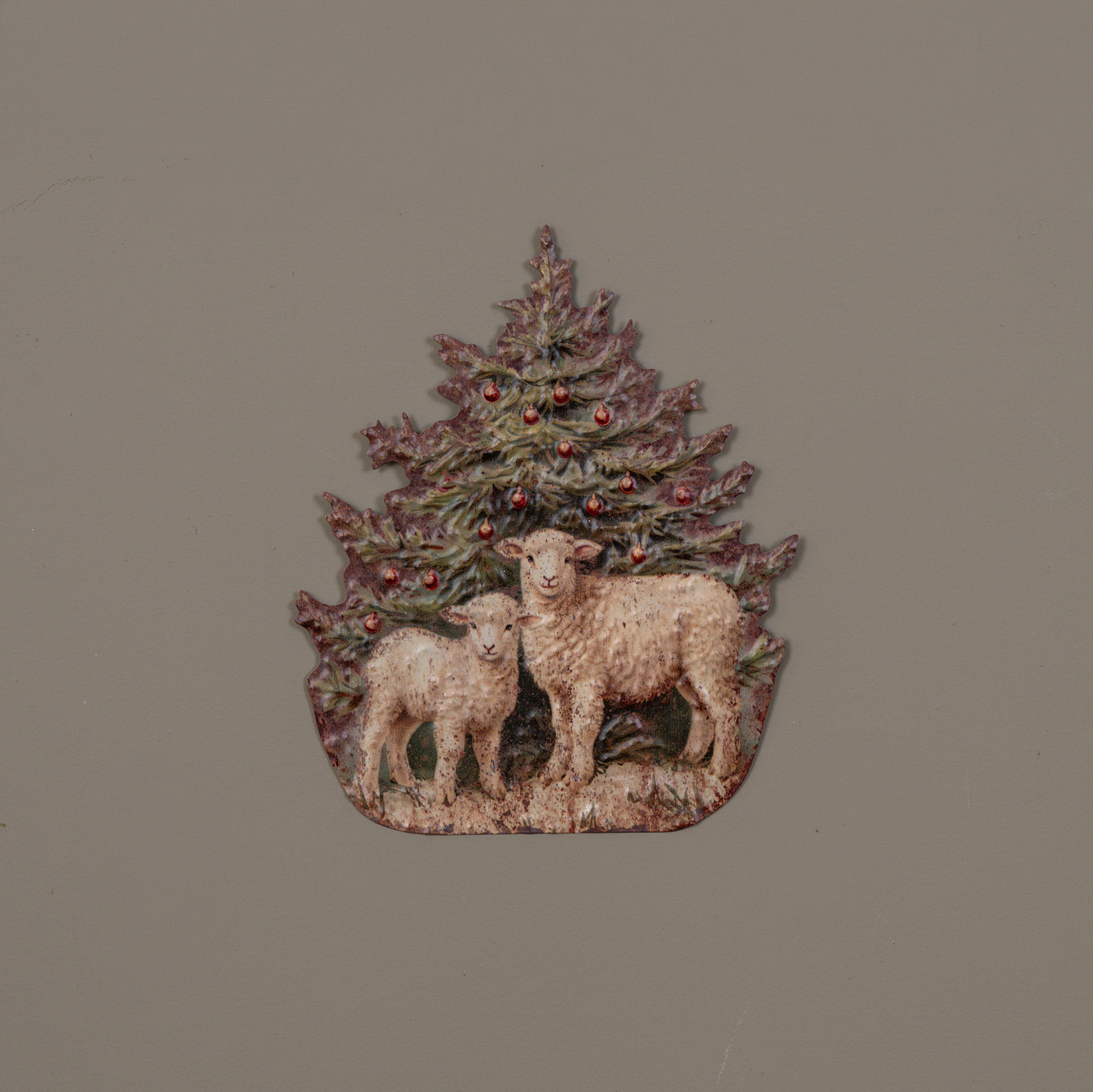 Sheep Metal Sign, 12"
