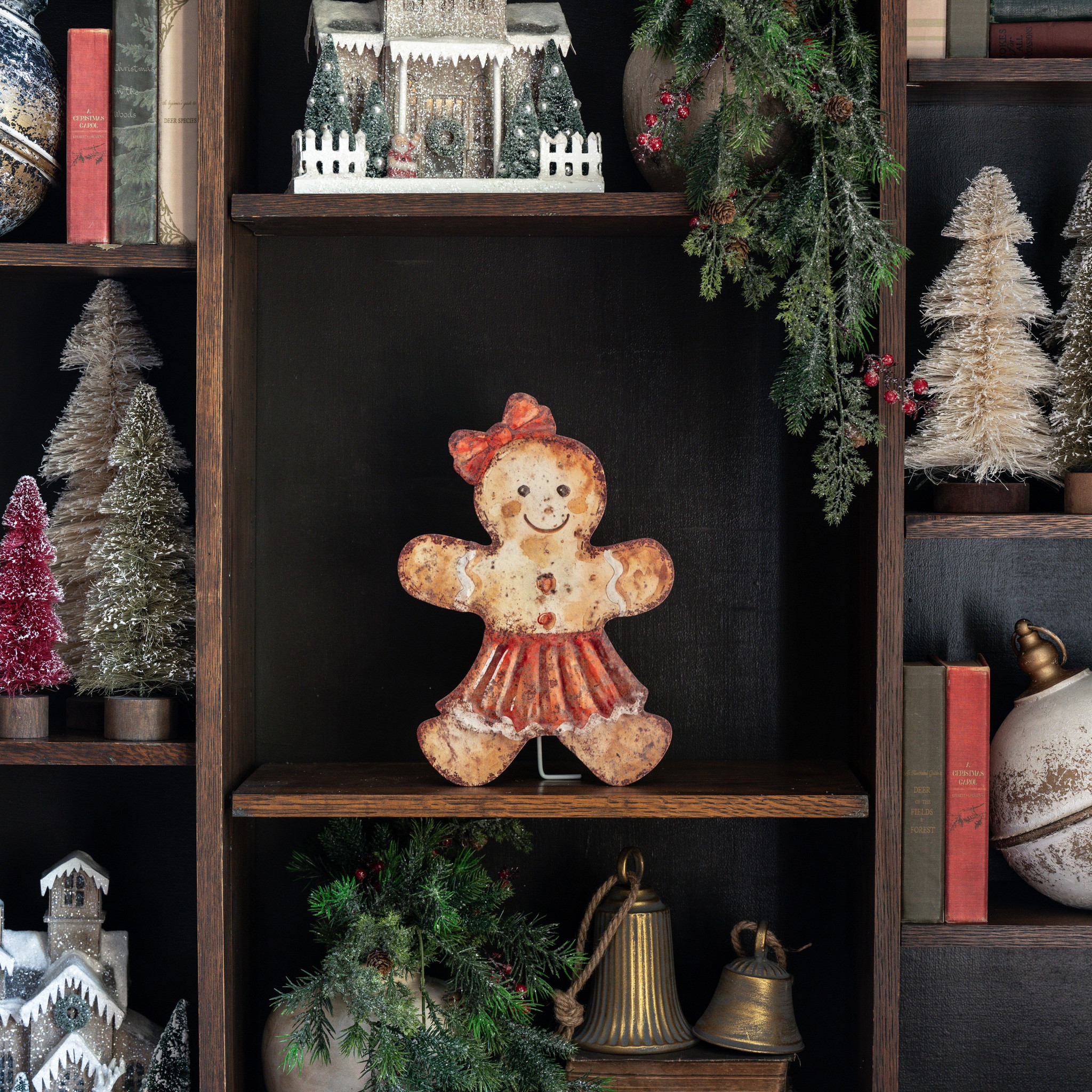 Gingerbread Girl Metal Dummy Board, 13.5", photo 3 of 3