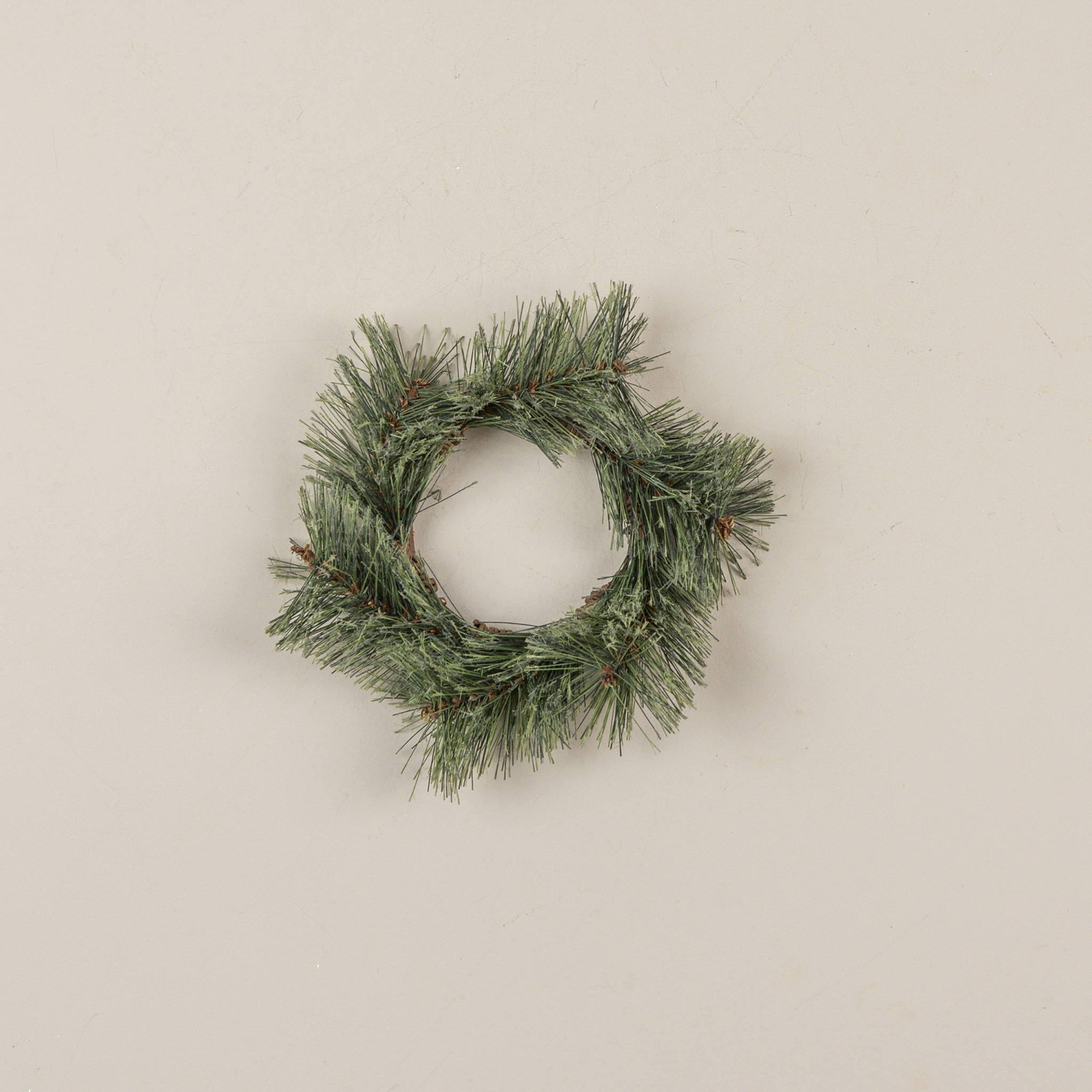 Winter Pine Candle Ring, 10"