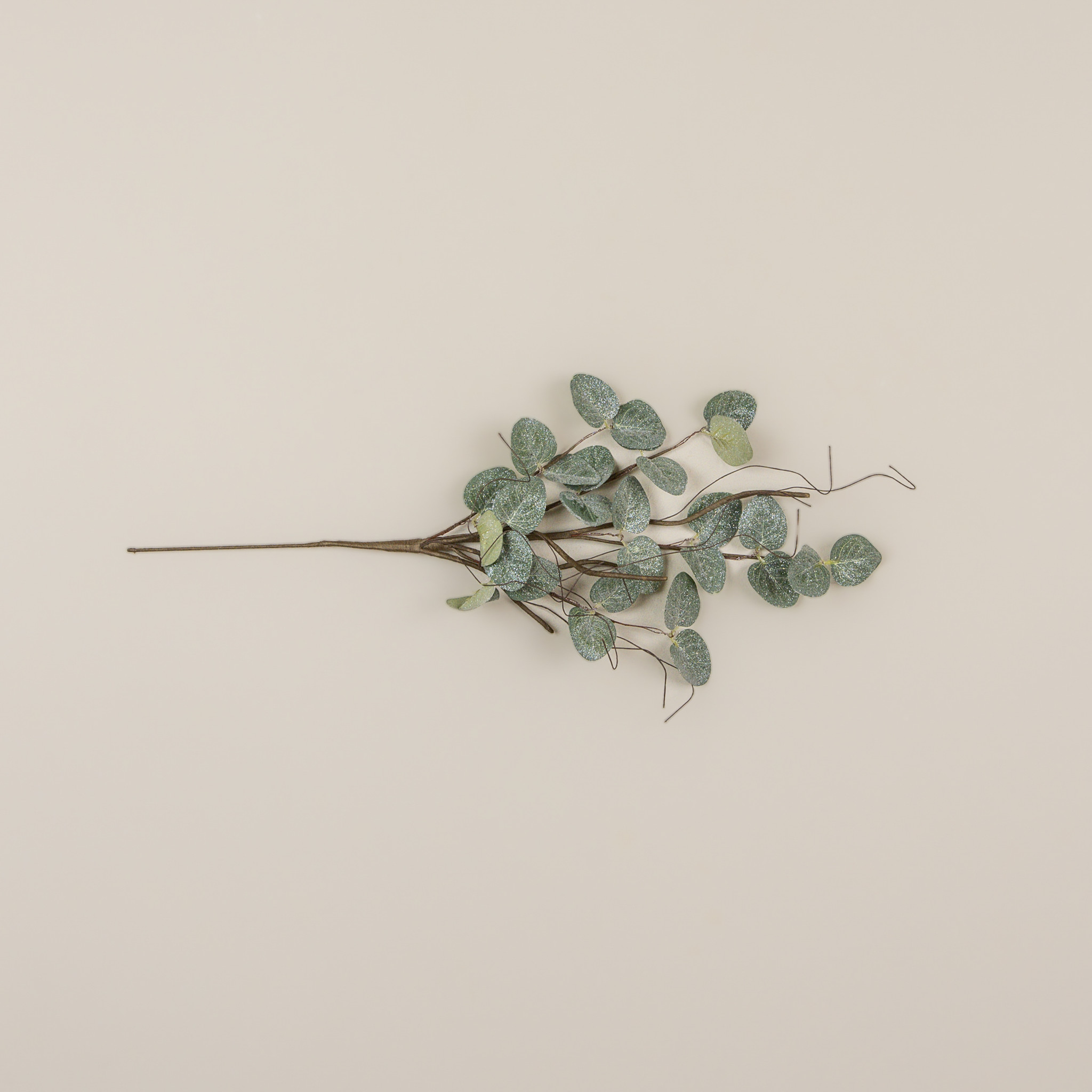 Glittered Eucalyptus & Twig Pick, 23", photo 2 of 3