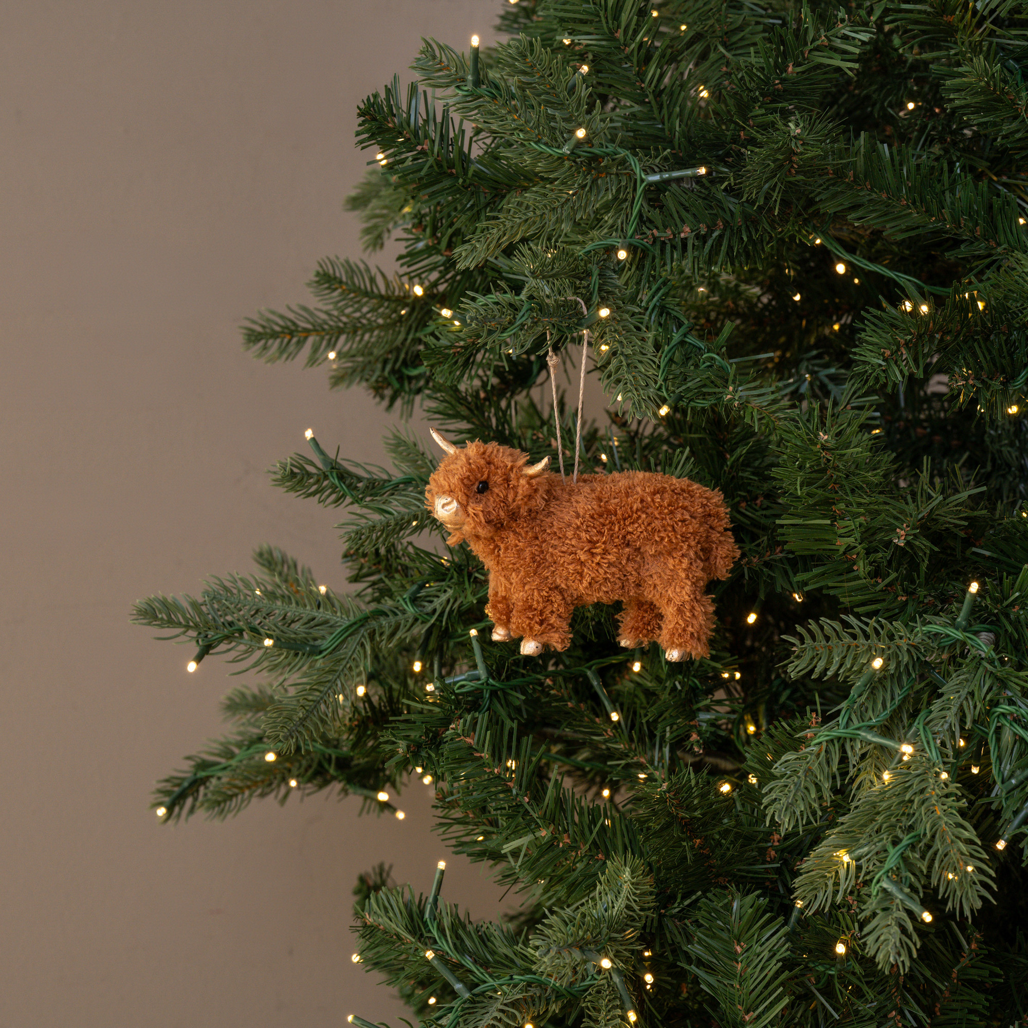 Standing Highland Cow Ornament, photo 4 of 4