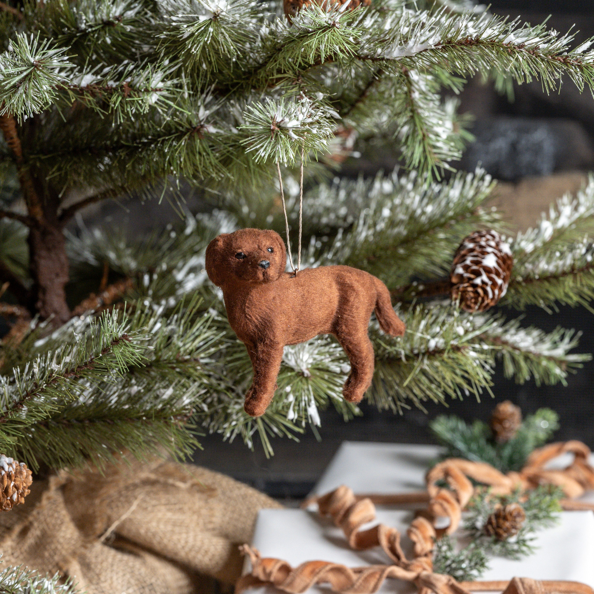 Brown Labrador Ornament, 4", photo 3 of 3