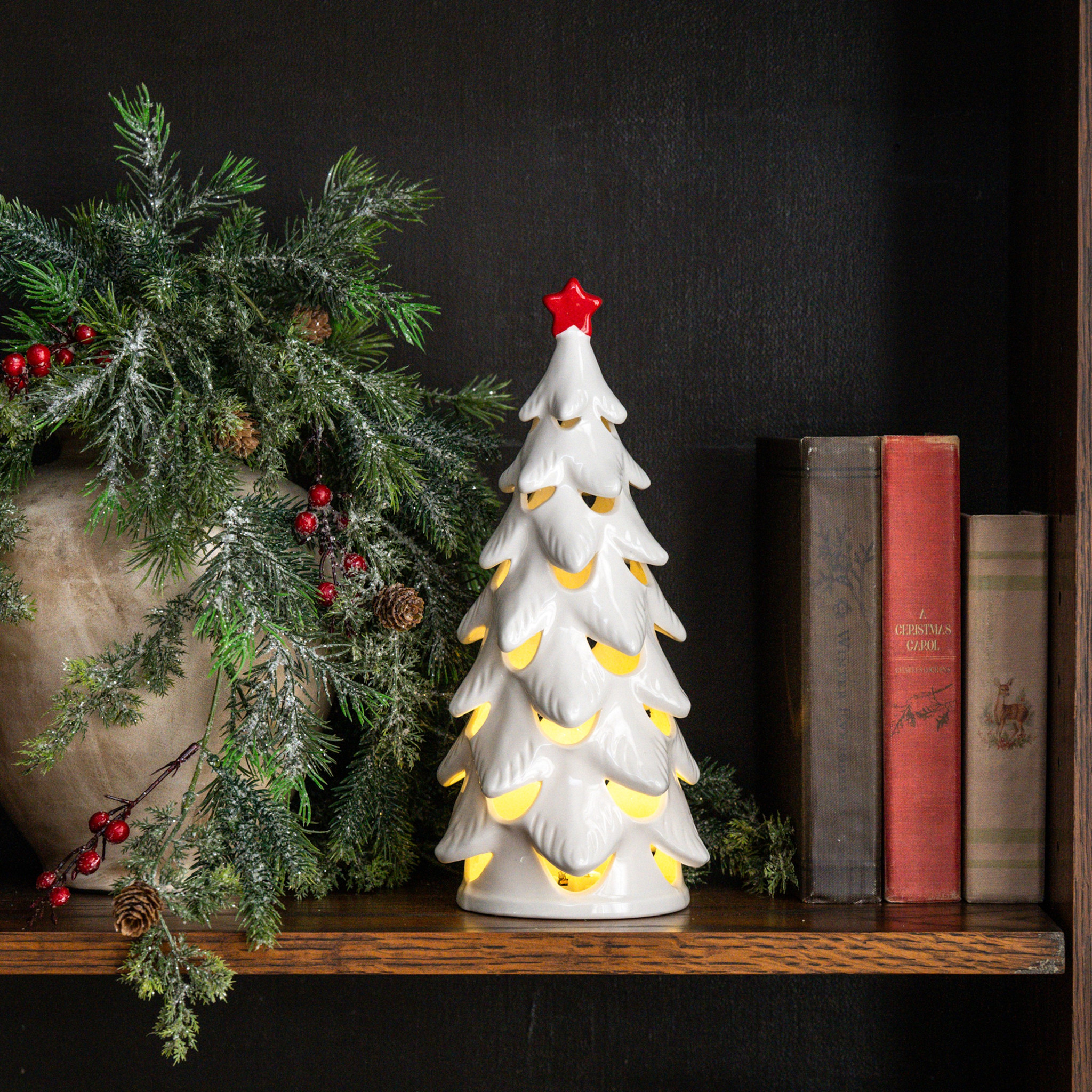 Whimsical Light-Up Tree, 11.5"