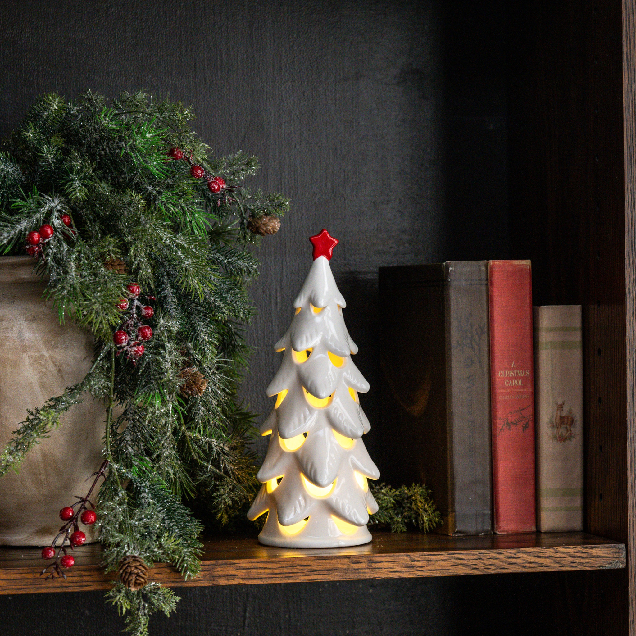 Whimsical Light-Up Tree, 9.5"