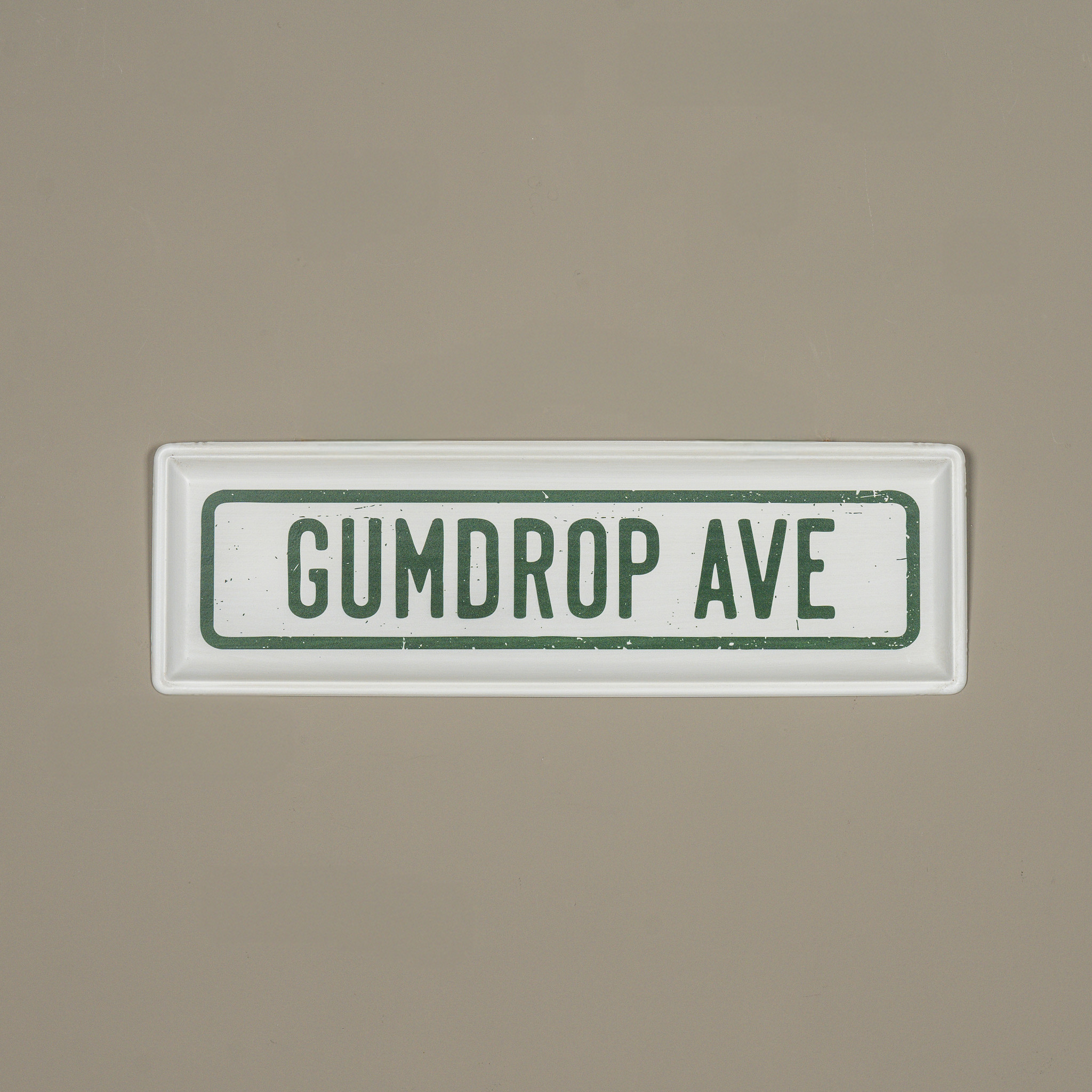 Gumdrop Ave Sign, 20"