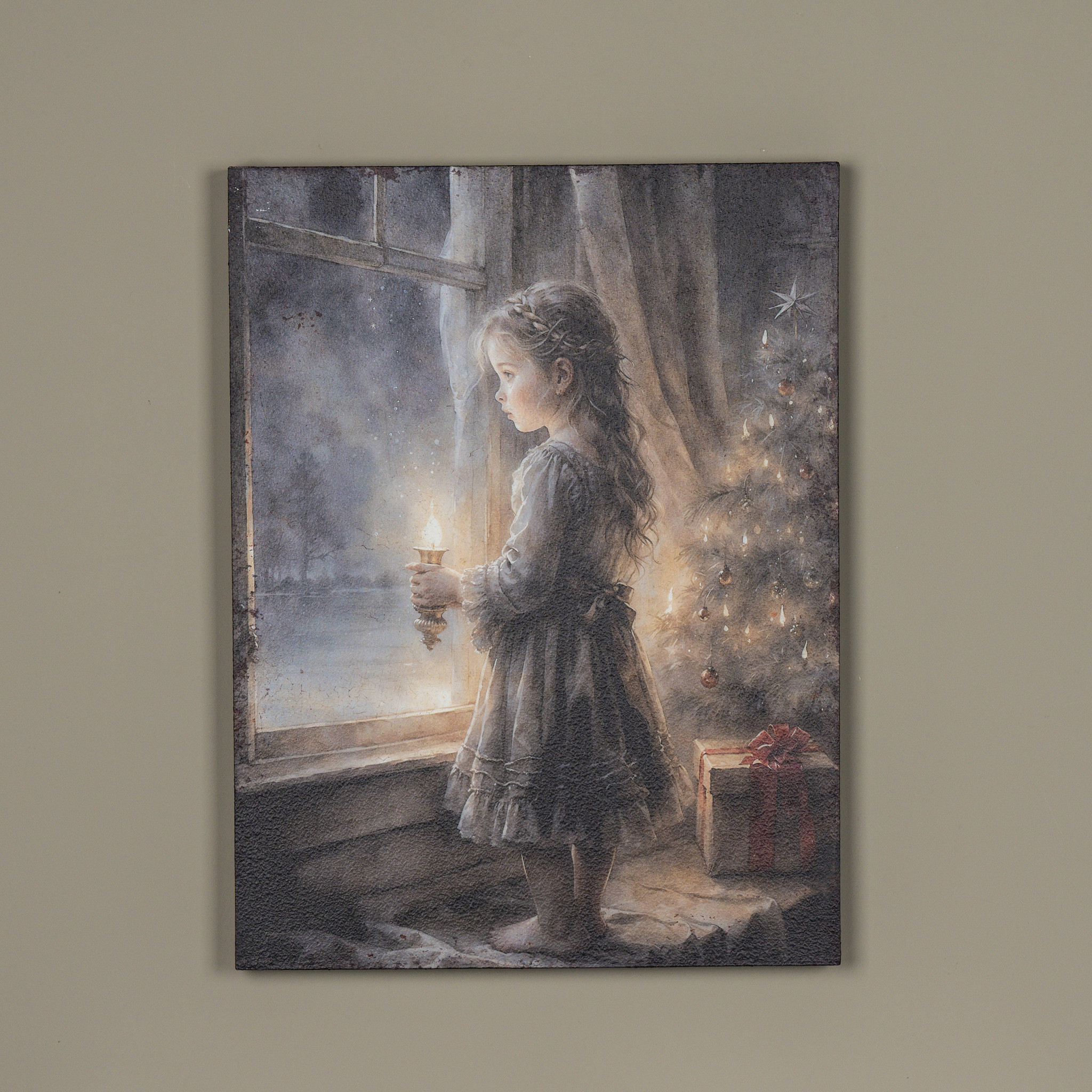 Waiting for Santa Print, 24"