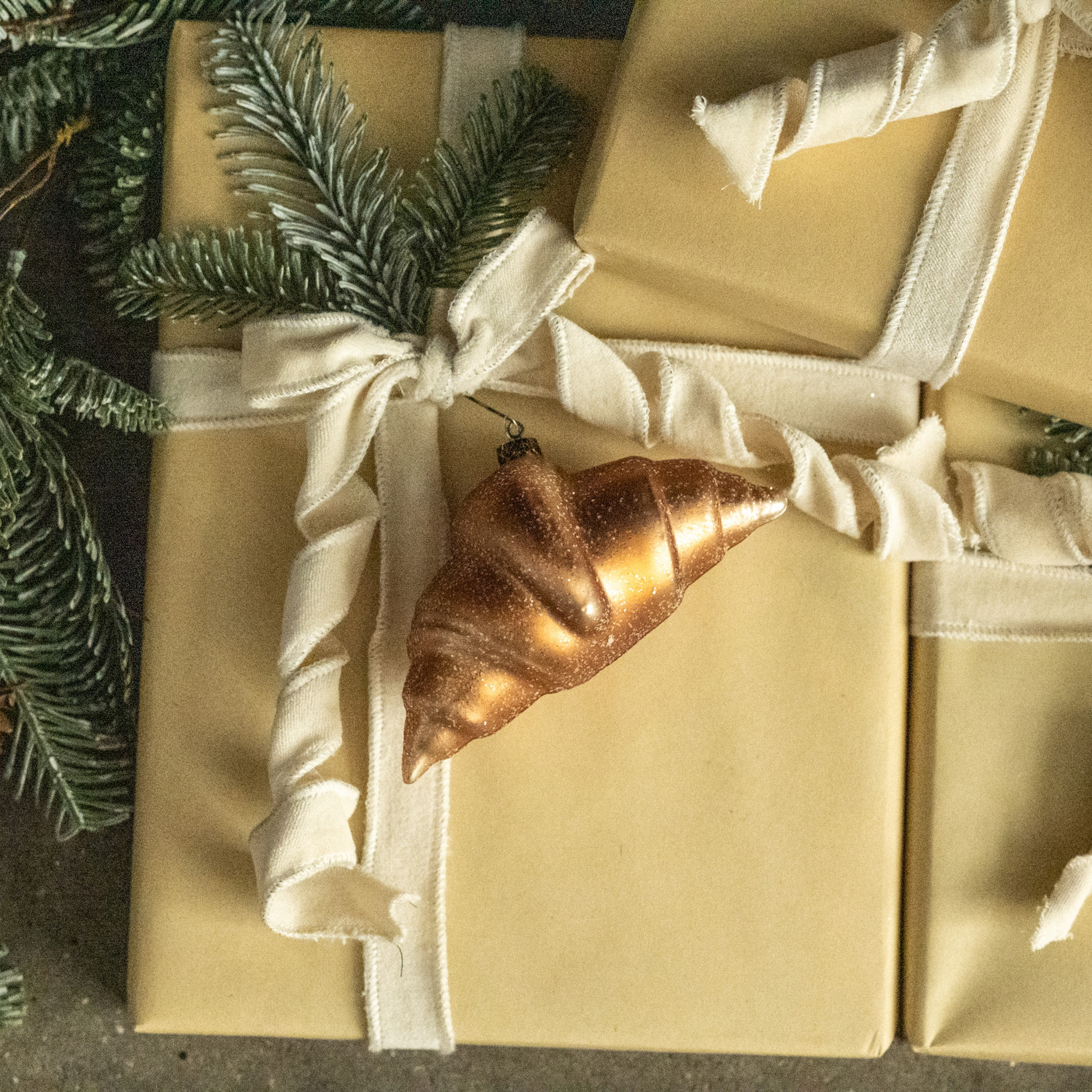 Croissant Ornament