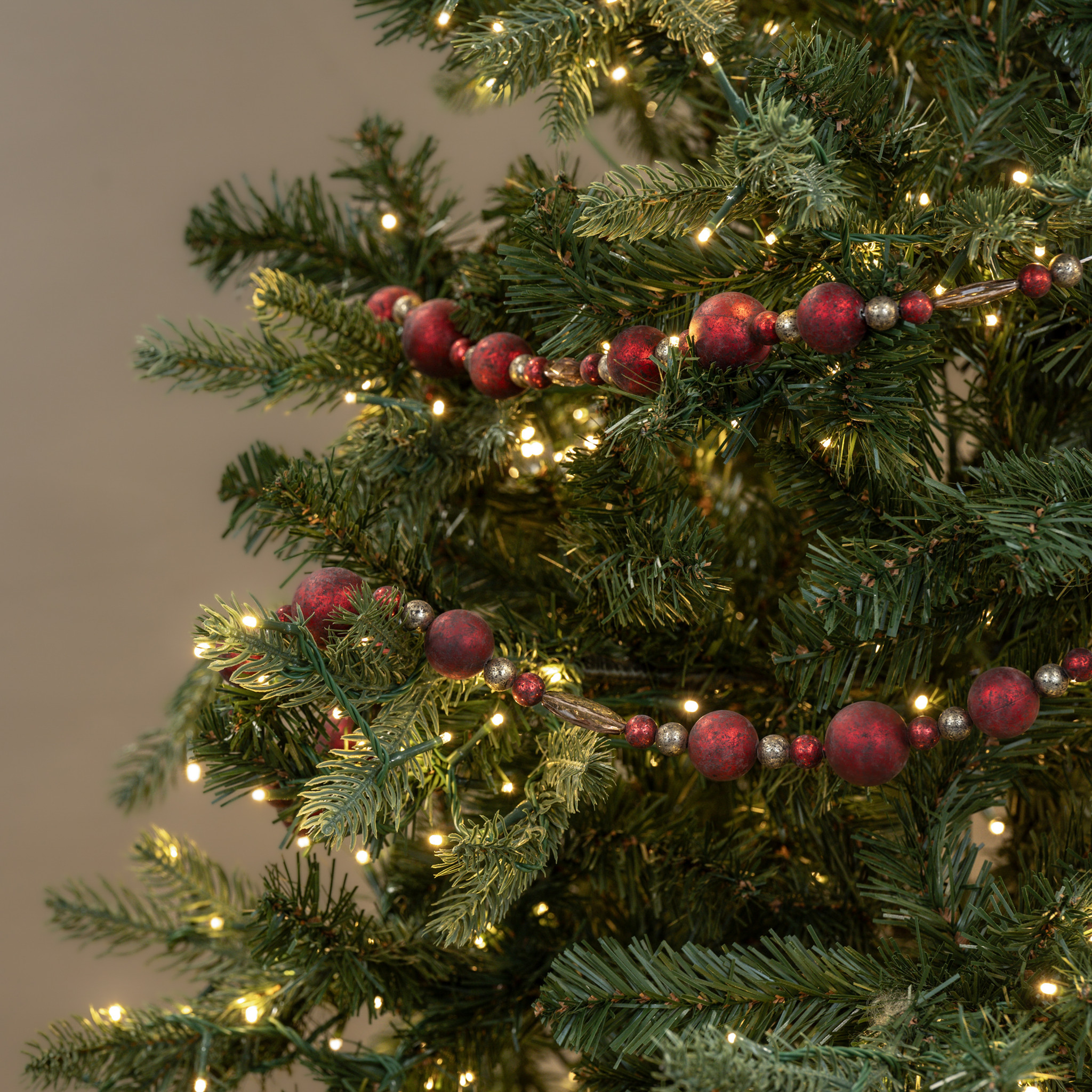 Garnet Beaded Garland, 6 ft, photo 2 of 2