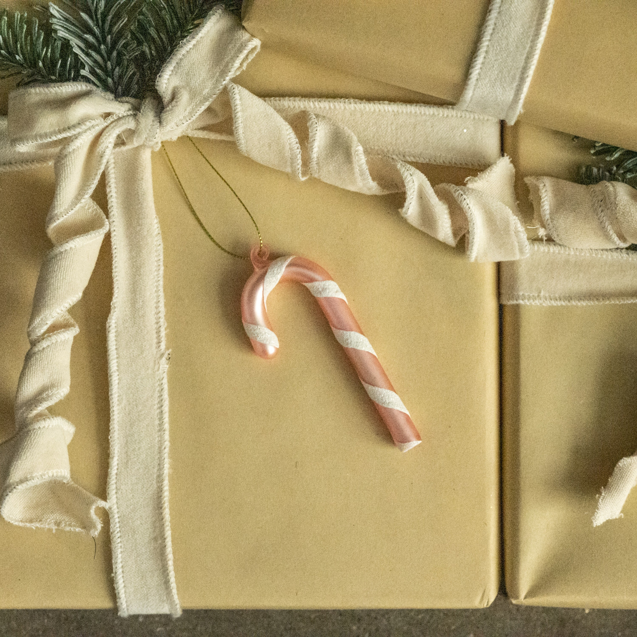 Pink Candy Cane Ornament, 4.25", photo 2 of 2