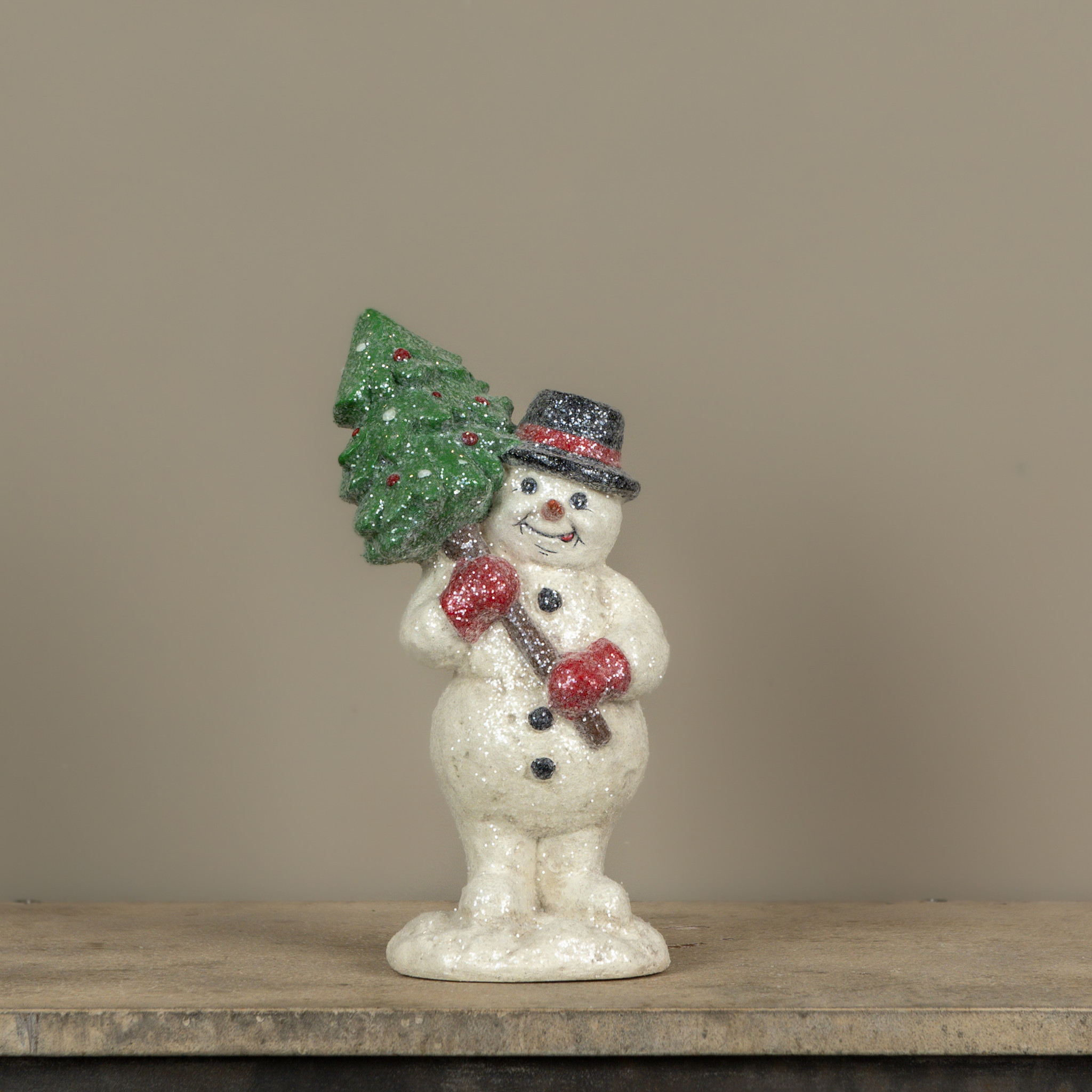 Christmas Tree Snowman, 12"