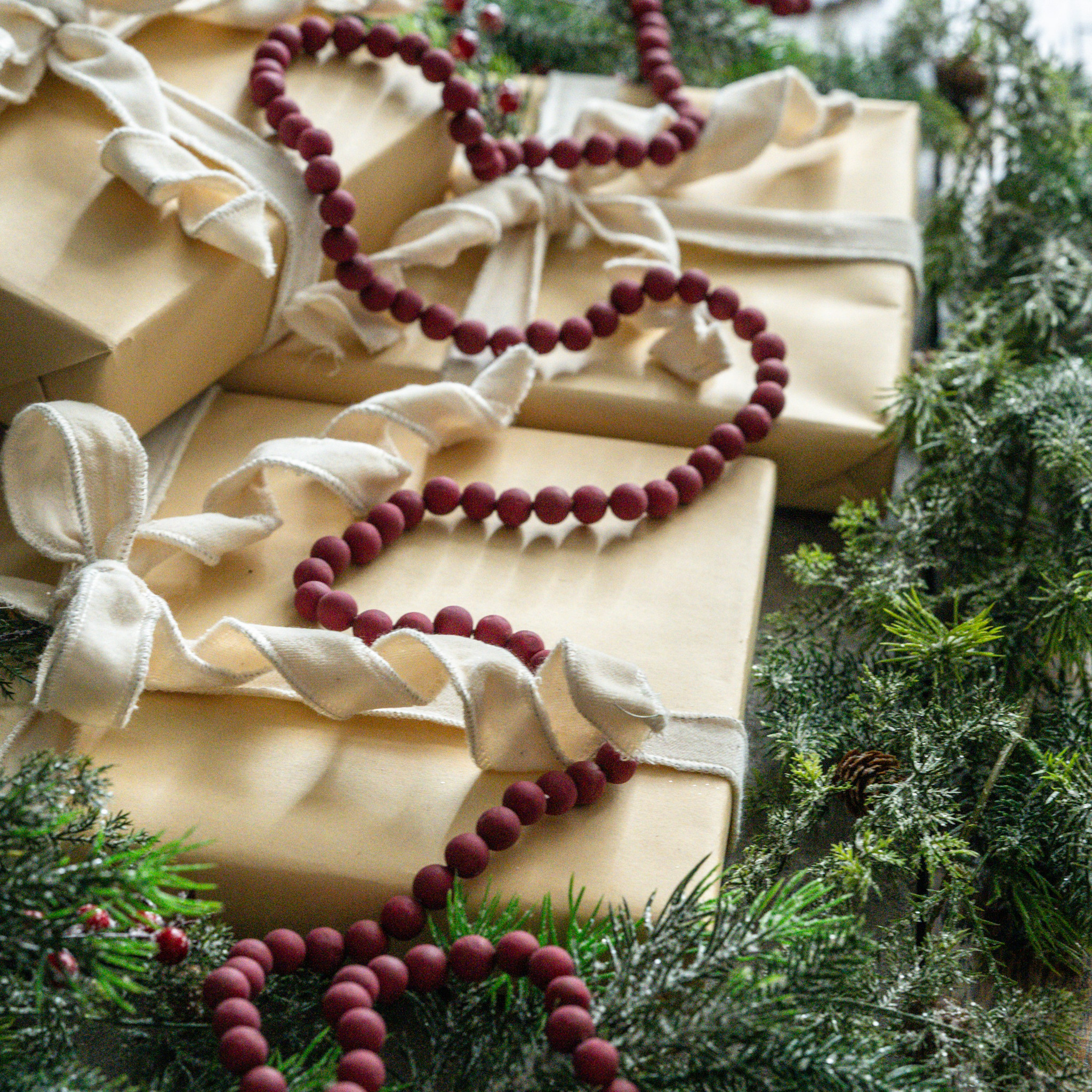 Cranberry Garland, 9 ft
