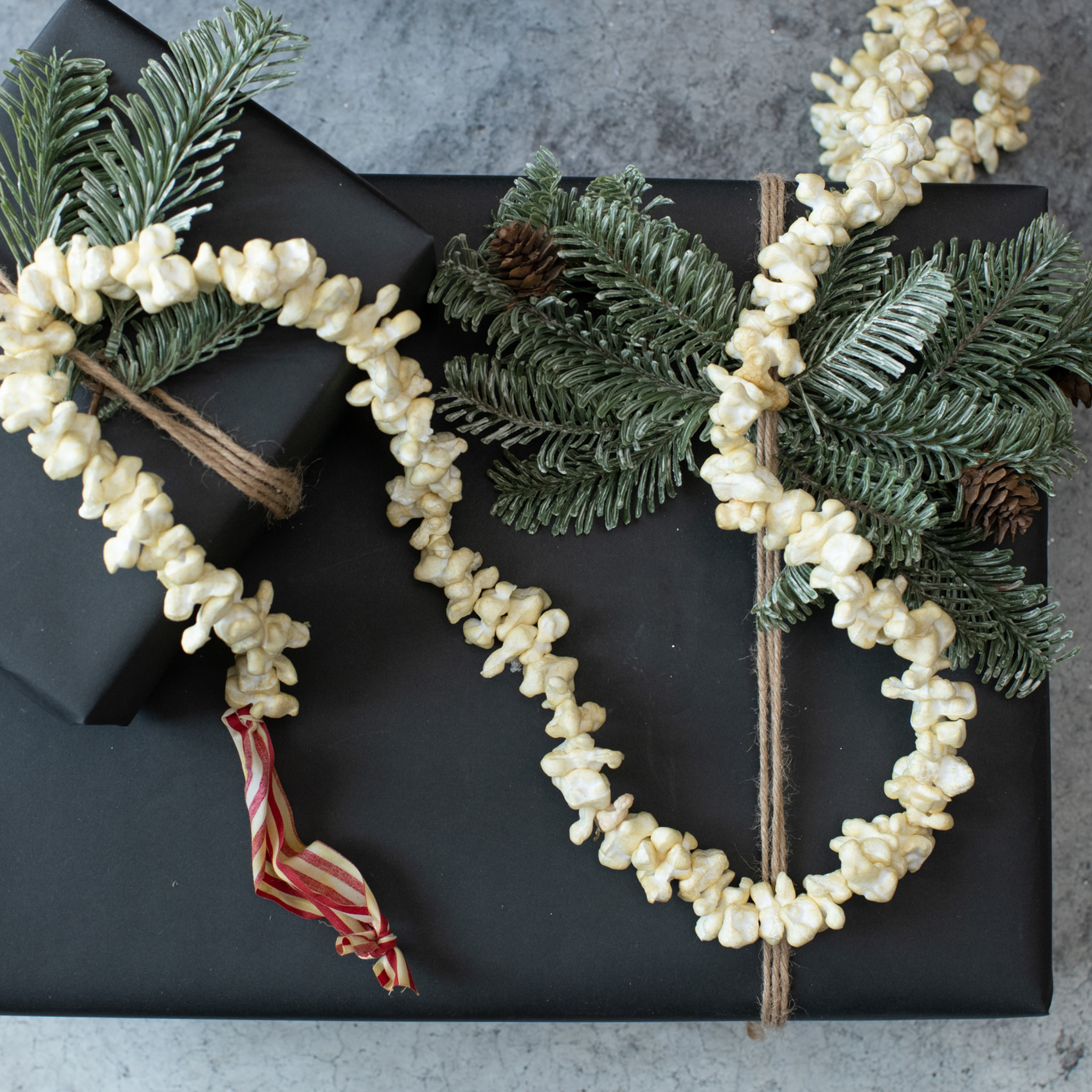Popcorn Garland, 9 ft