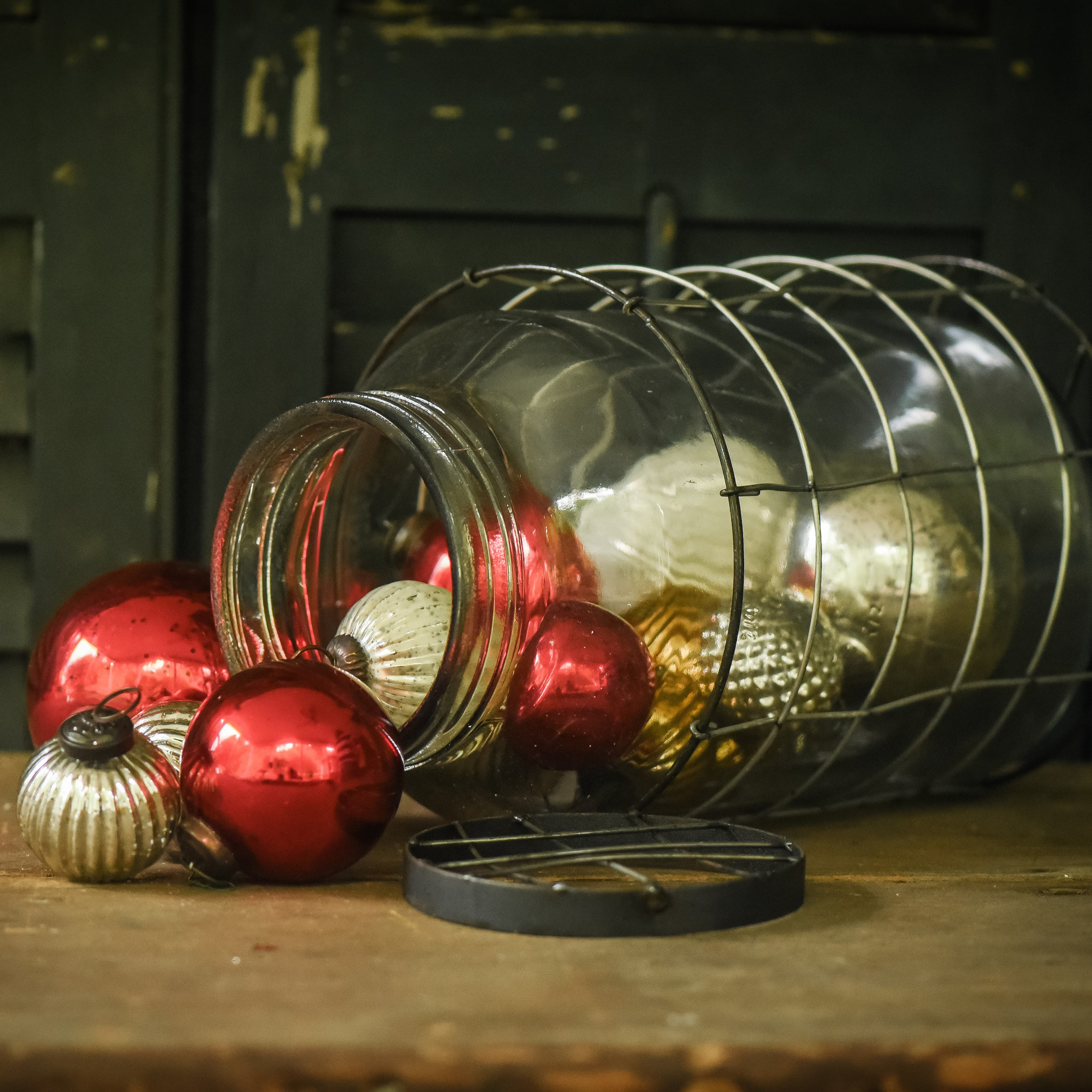 Red Kugel Ornament, 3", photo 5 of 6