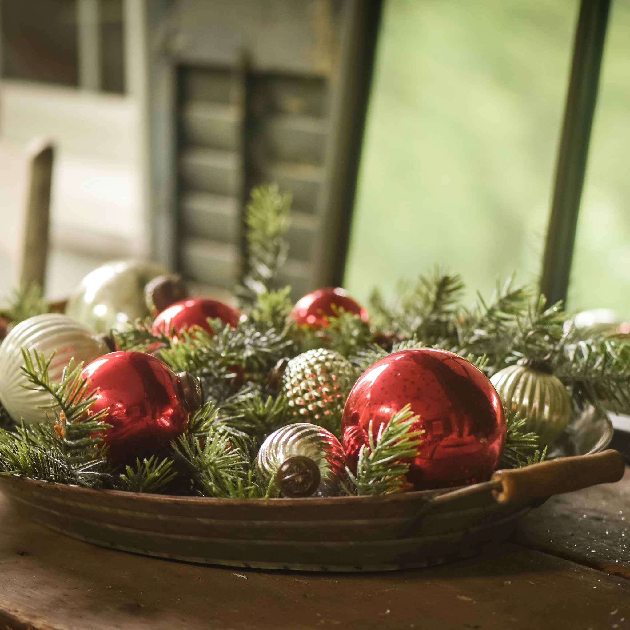 Red Kugel Ornament, 2", photo 3 of 6