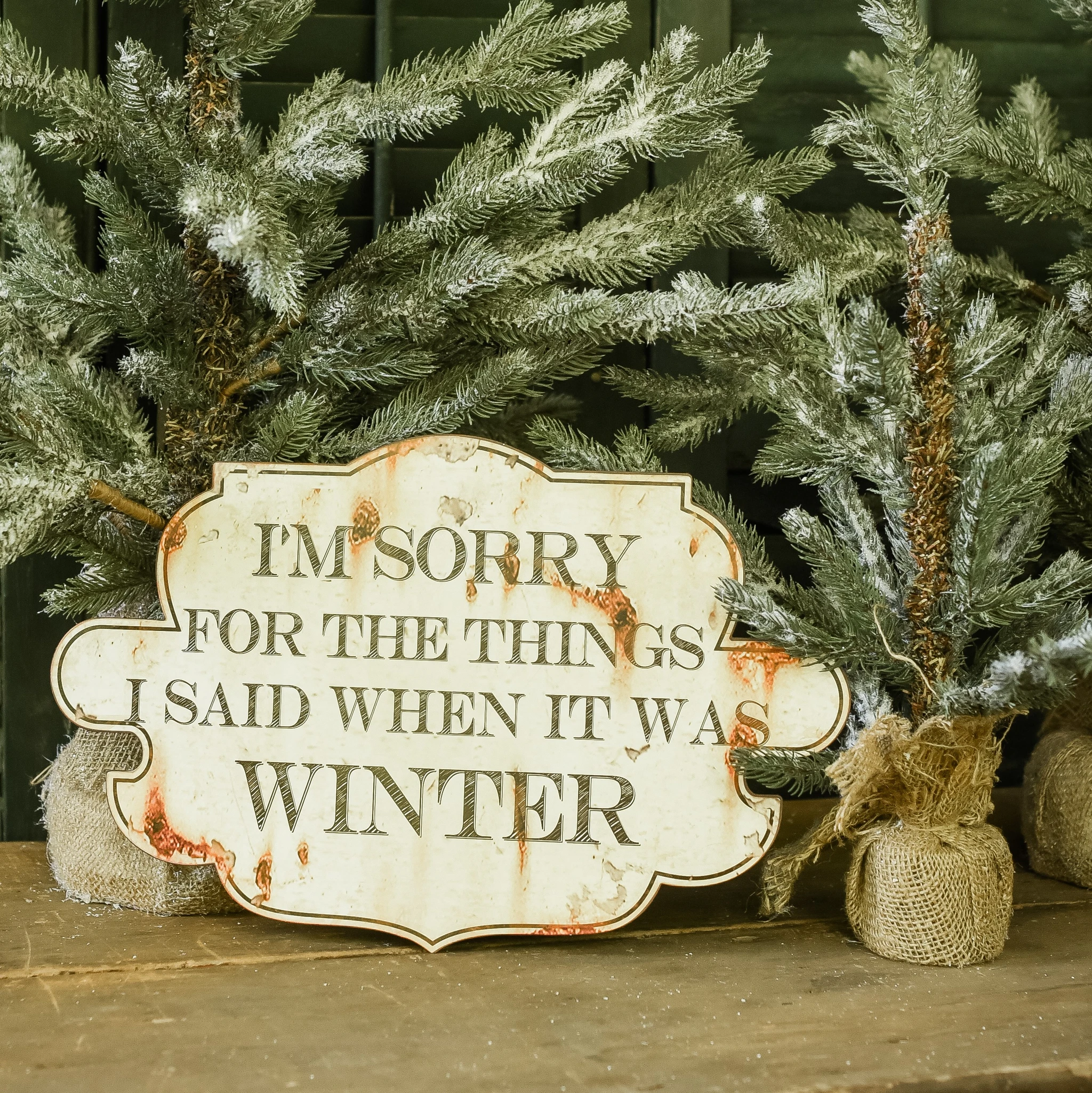 Winter Sign