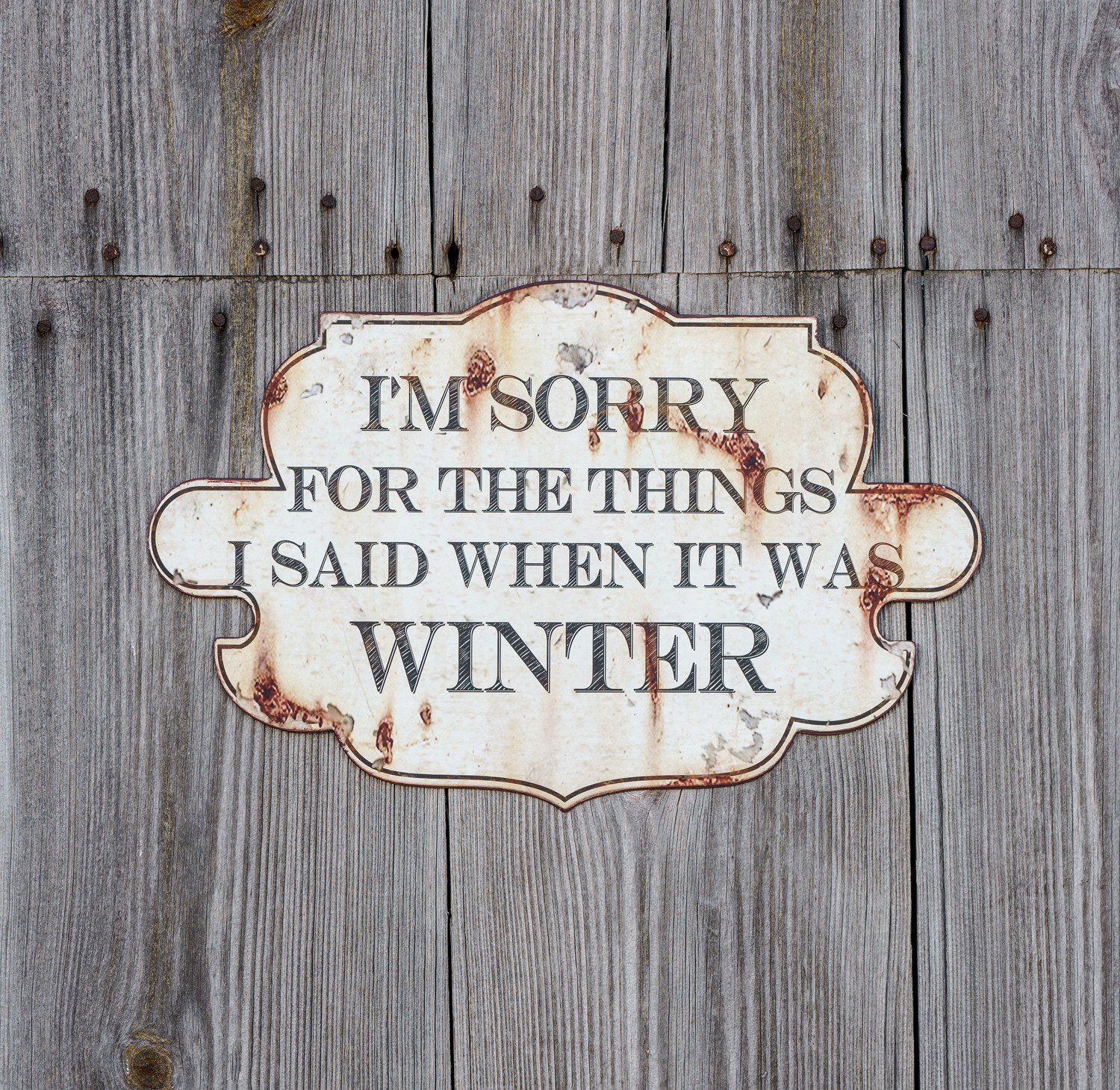 Winter Sign, photo 2 of 2