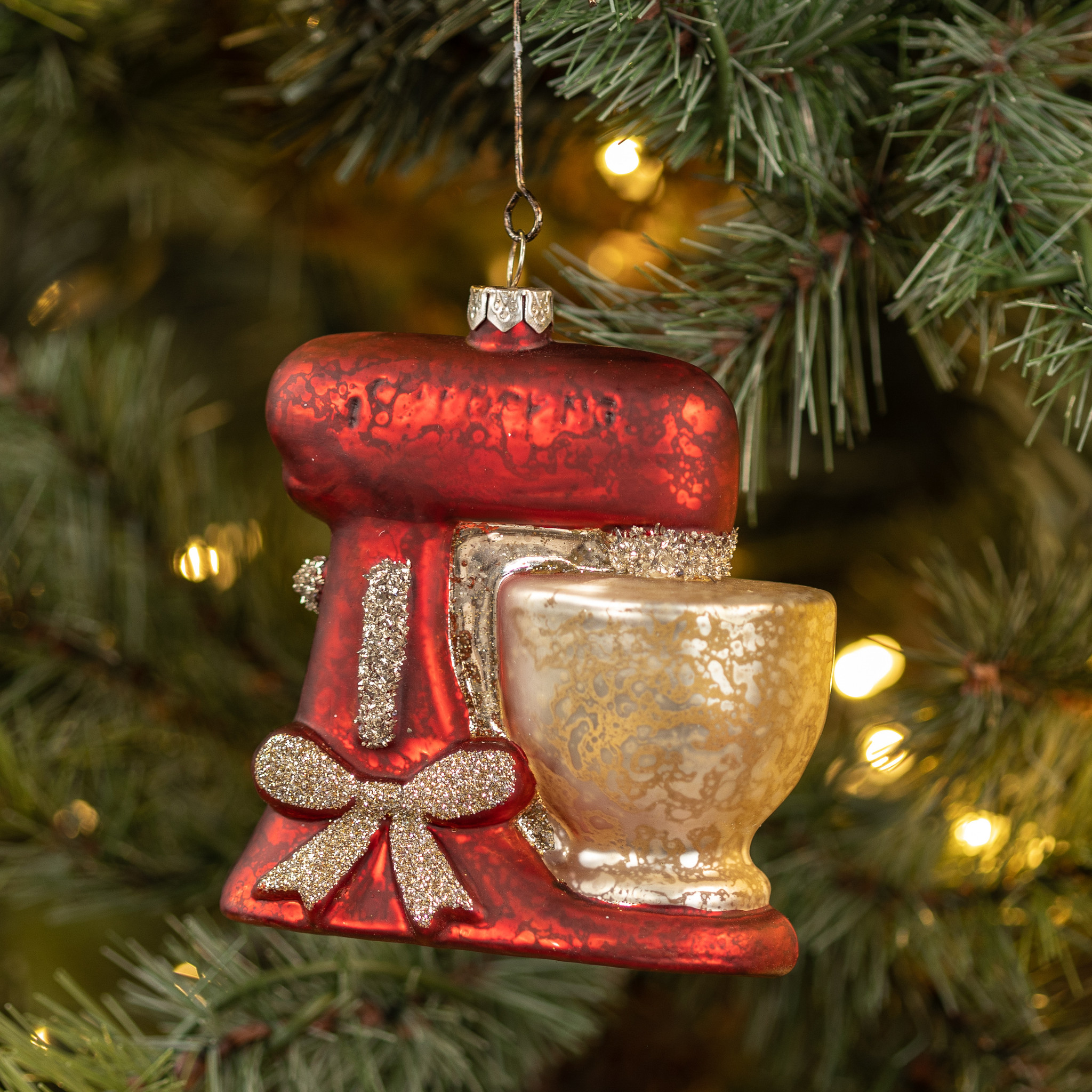 Red Mixer Ornament