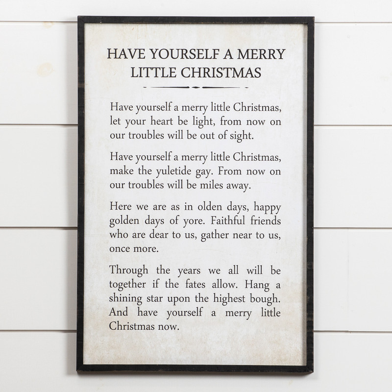 Merry Little Christmas Sign, photo 2 of 2
