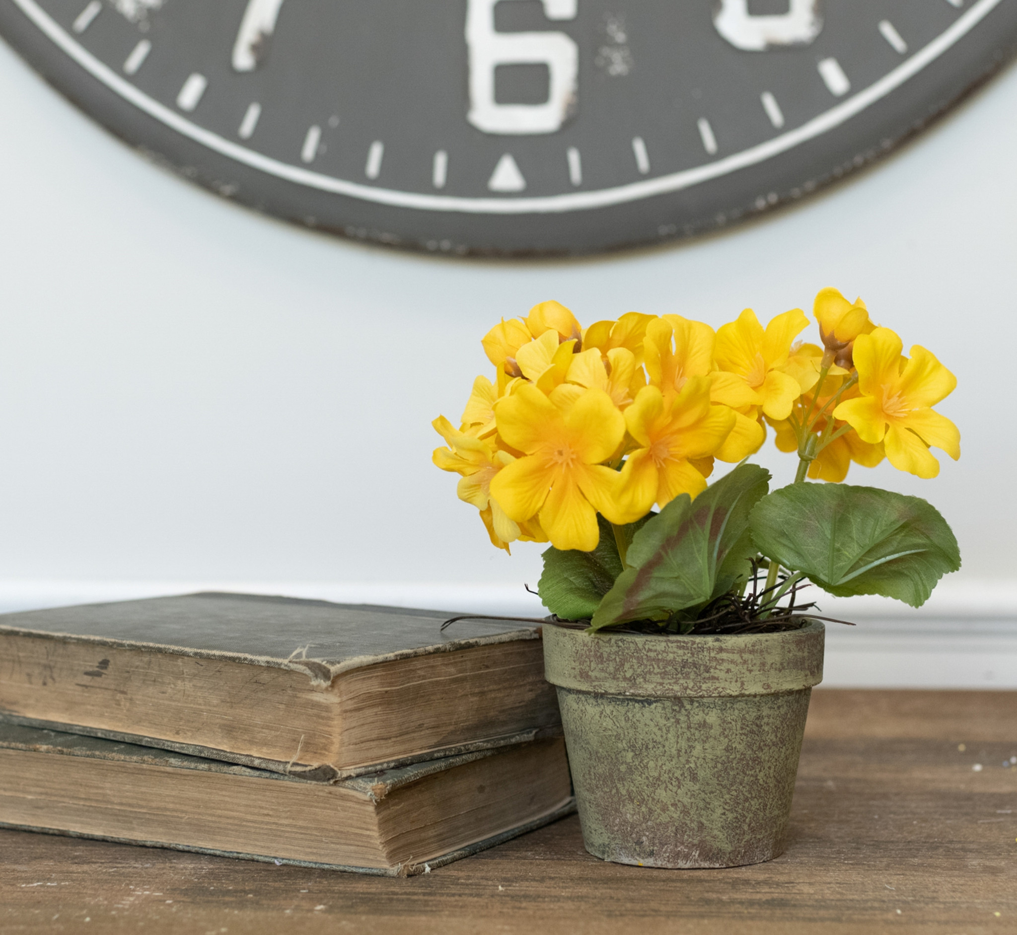 Yellow Potted Geranium, 7", photo 3 of 3
