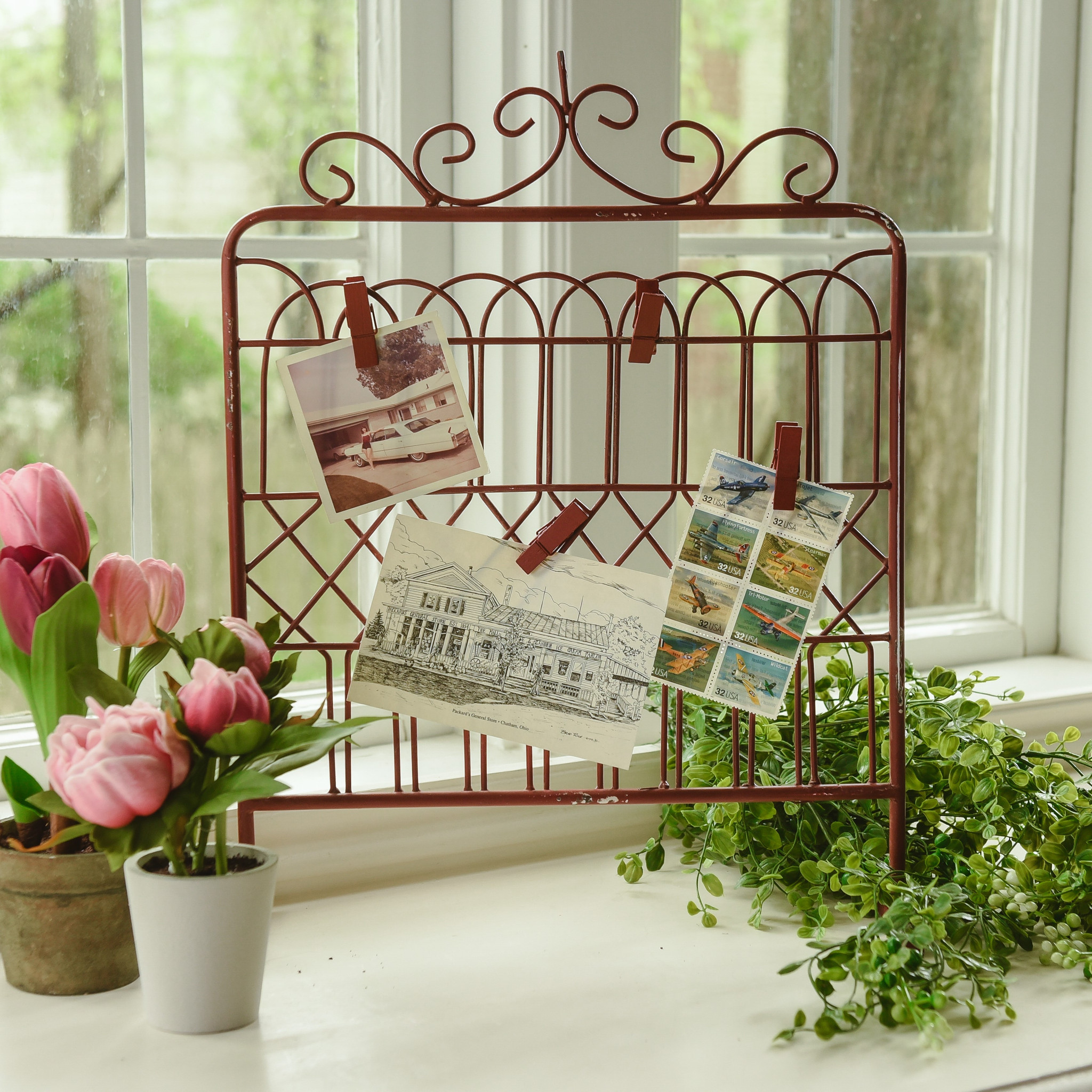 Red Tabletop Gate, 18", photo 3 of 4