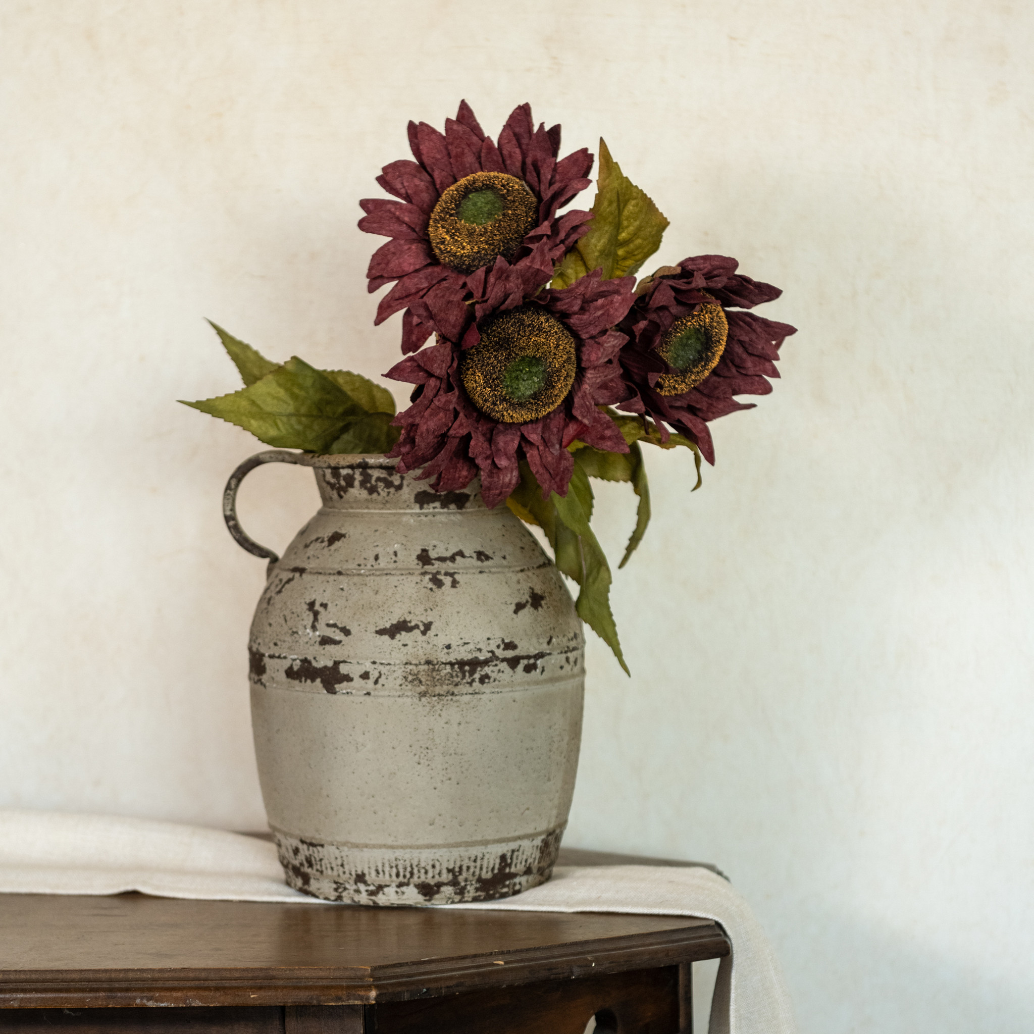 Wine Sunflower Stem, 27", photo 2 of 6
