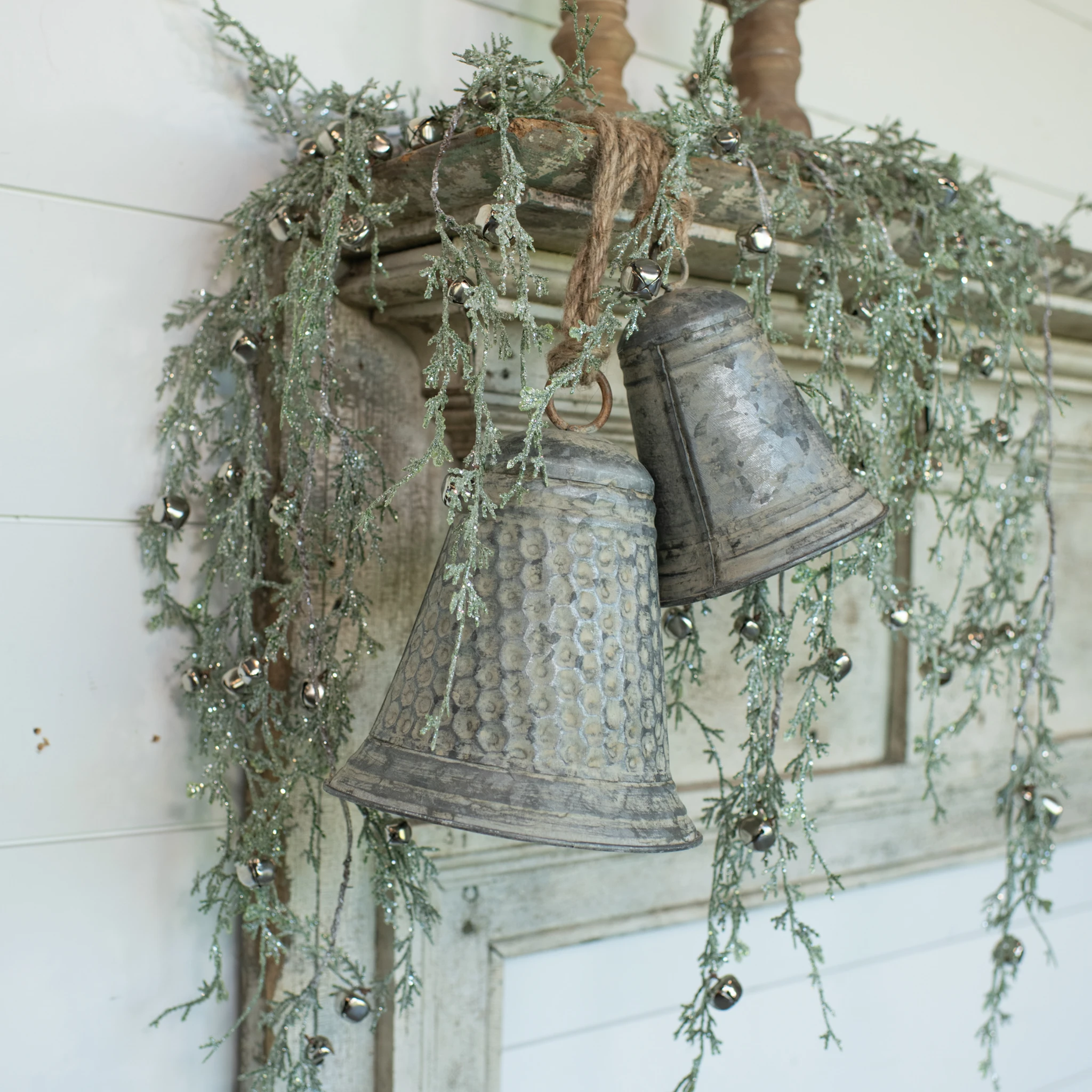 Galvanized Thimble Bell, 8"