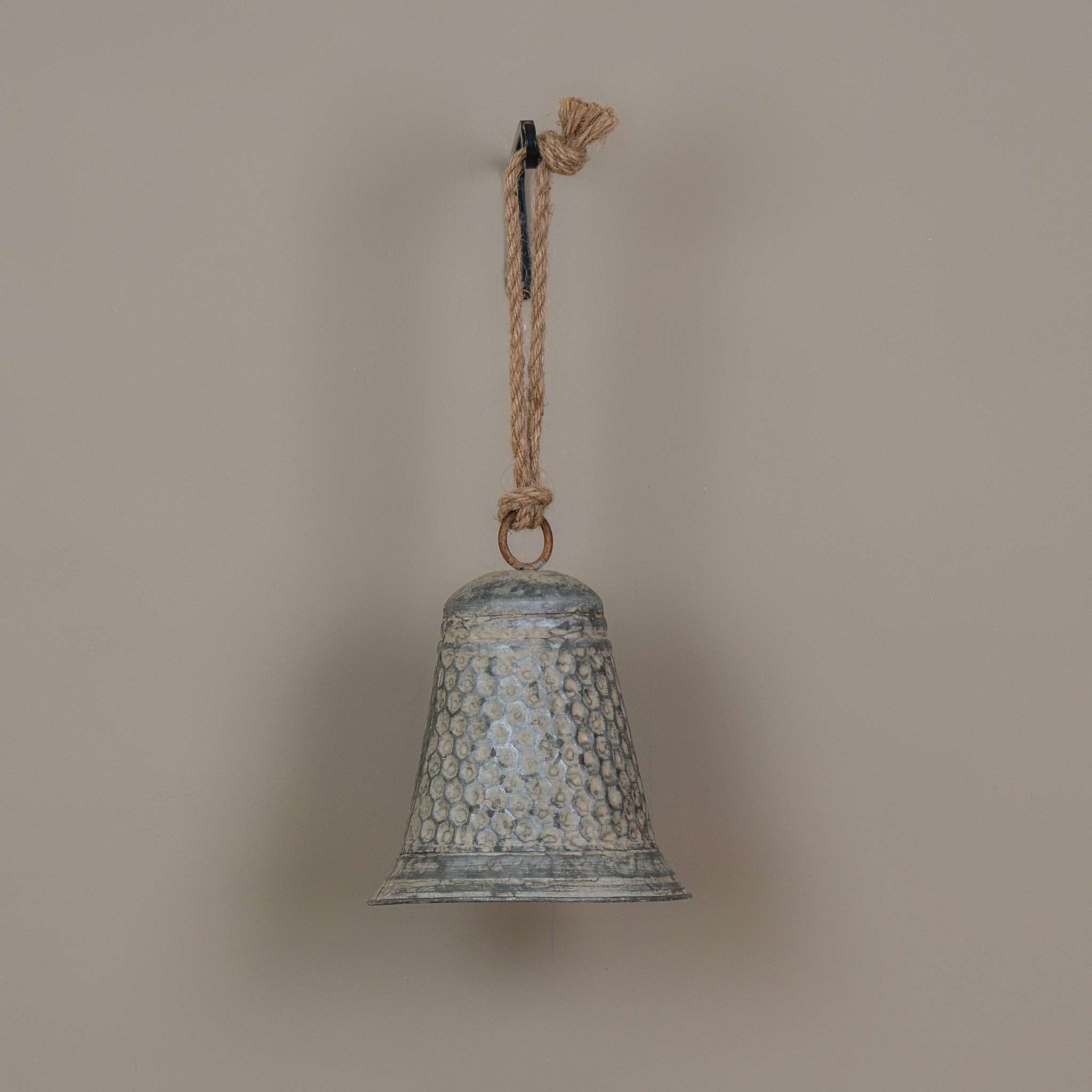 Galvanized Thimble Bell, 8", photo 3 of 4