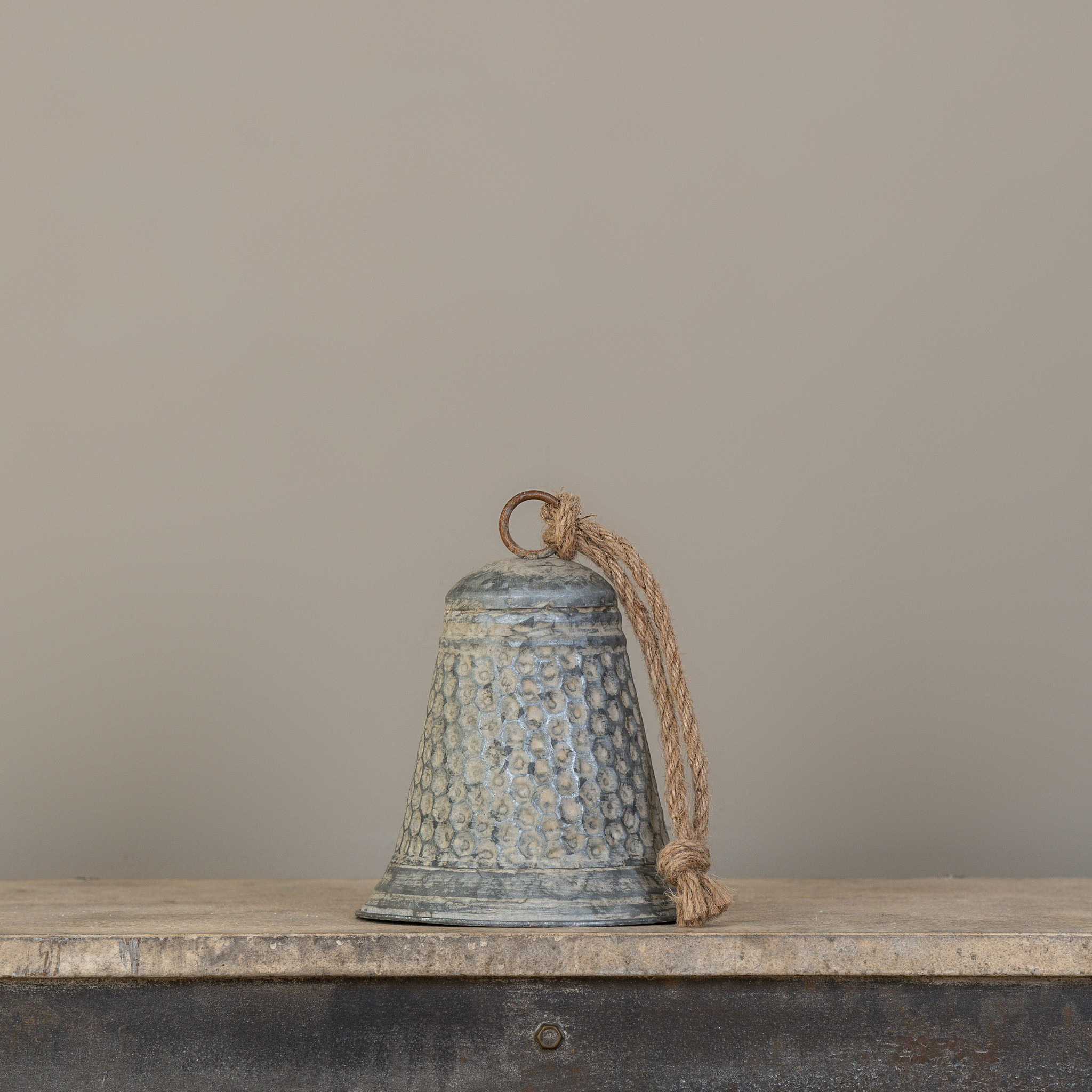 Galvanized Thimble Bell, 8", photo 4 of 4