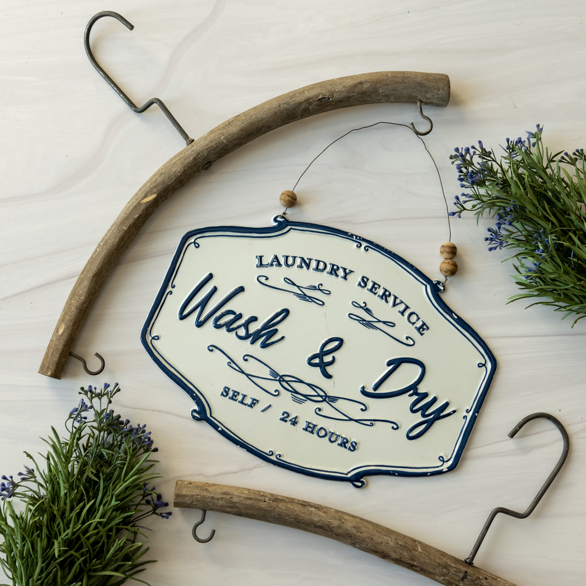 Wash & Dry Sign