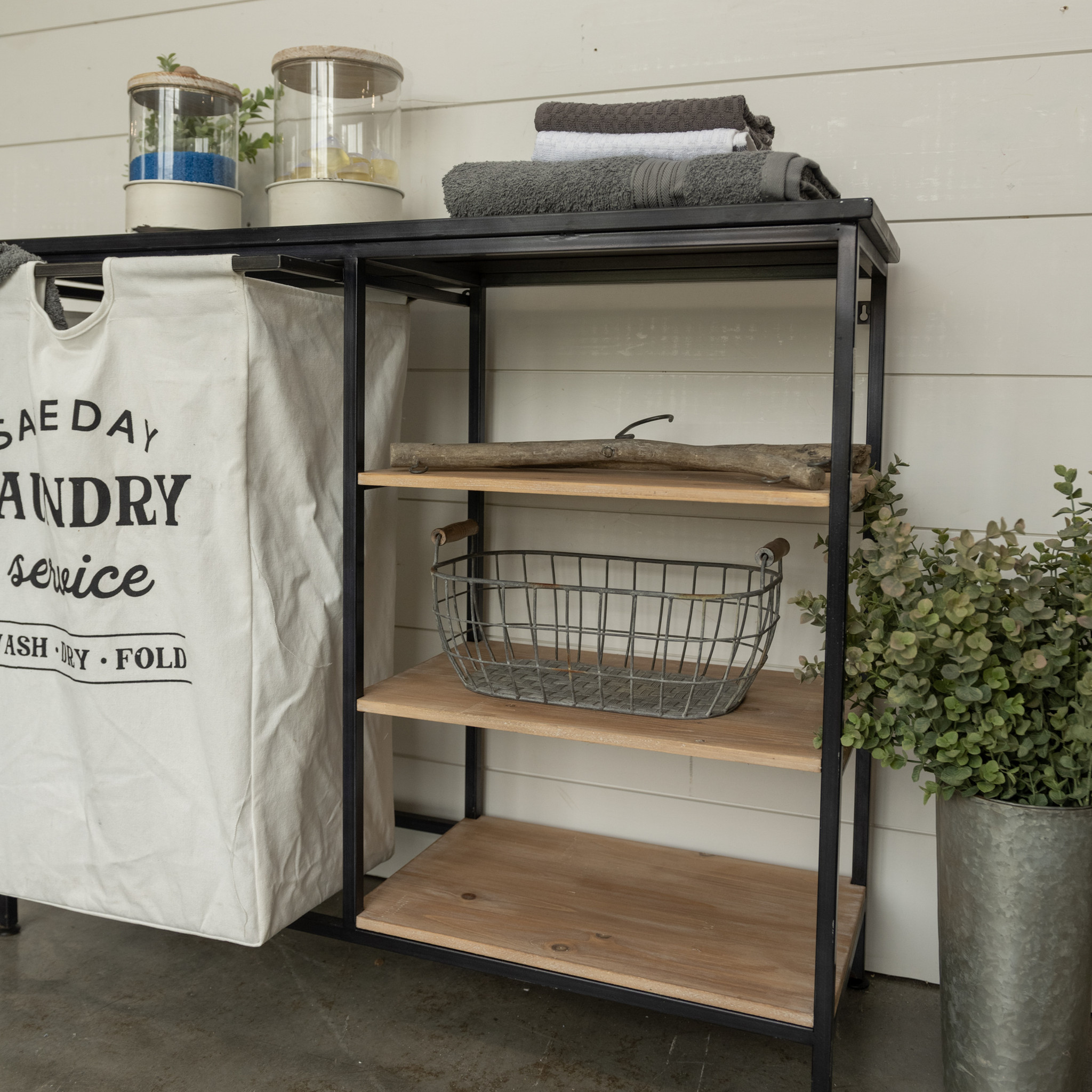 Laundry Room Organizer Shelf