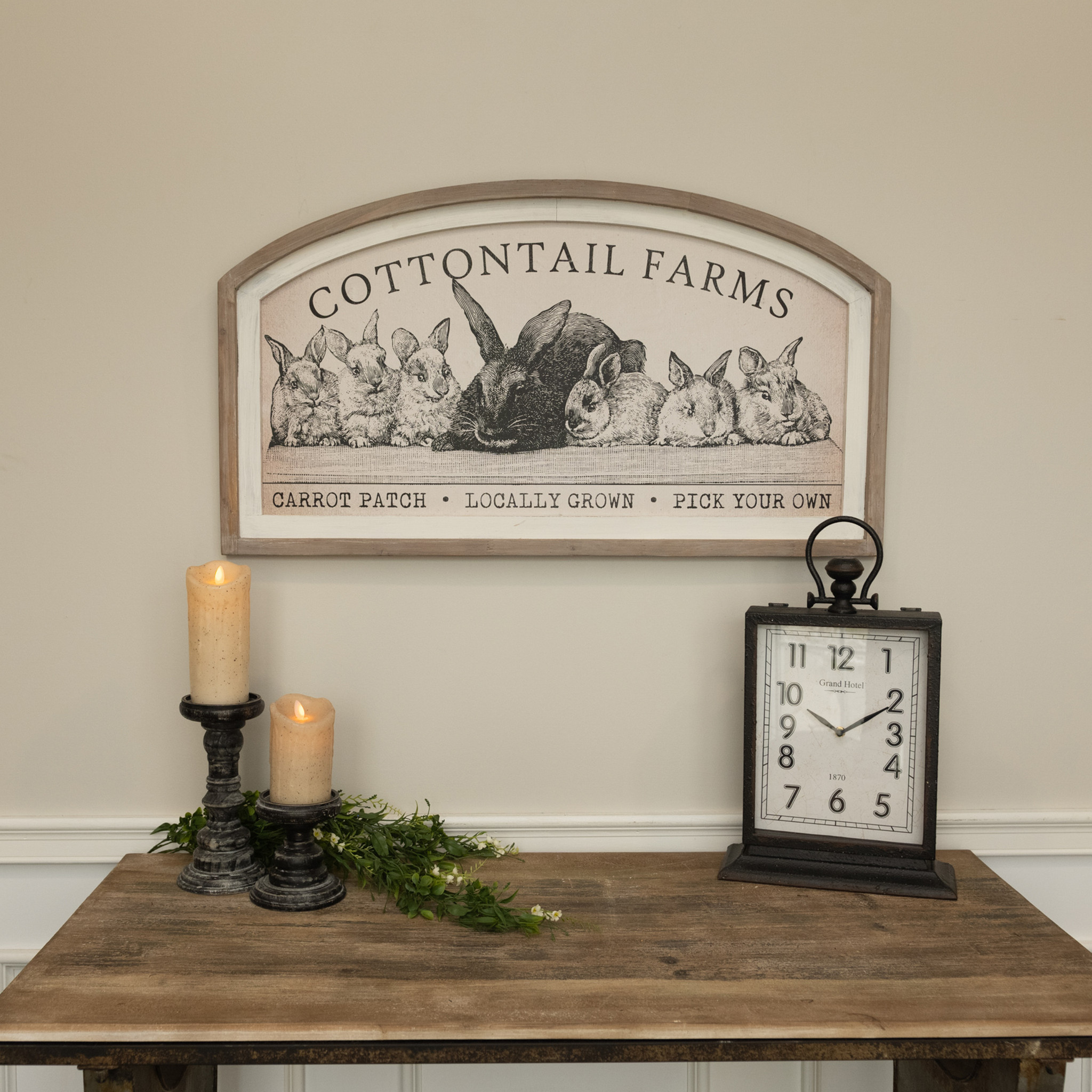 Cottontail Farms Sign