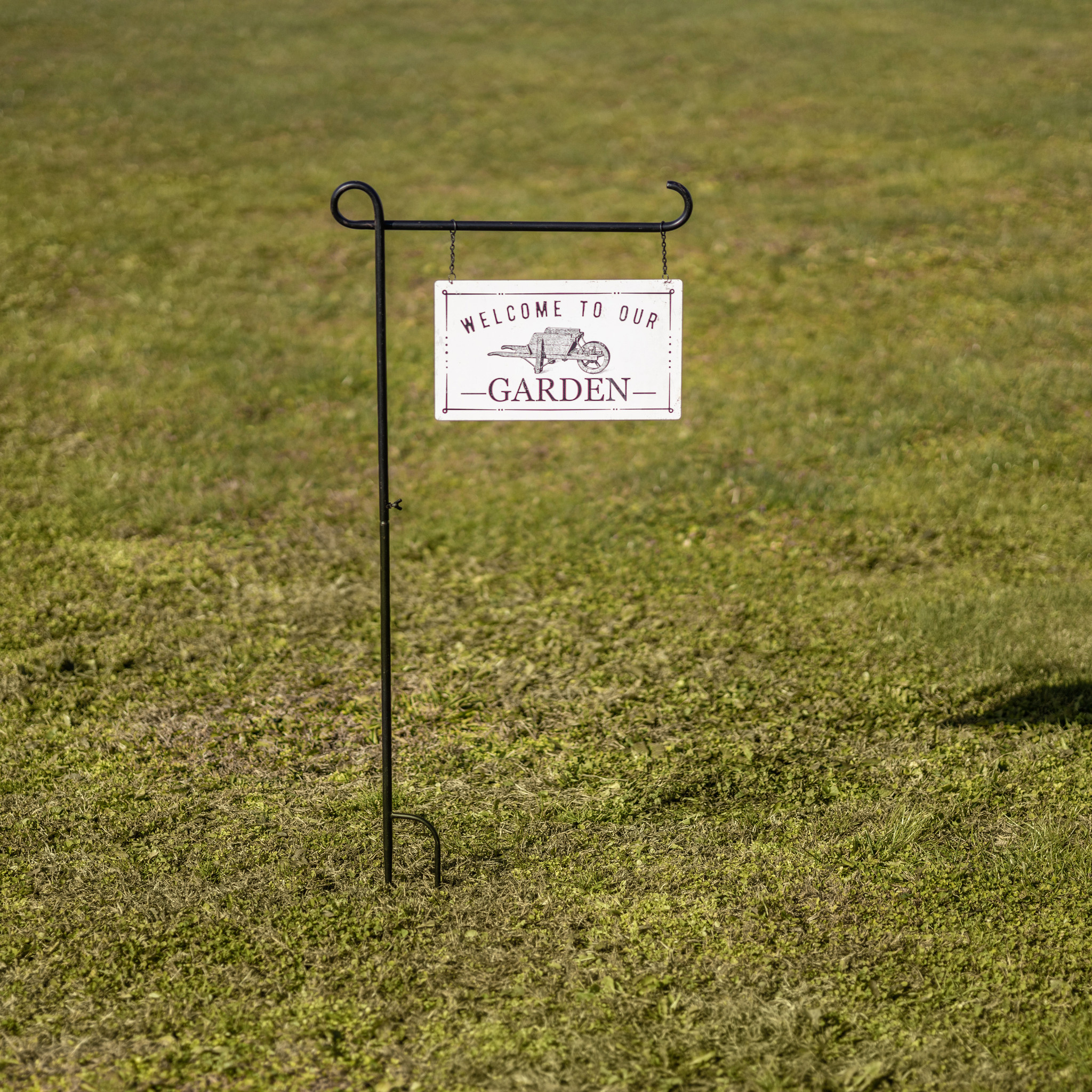 Welcome to Our Garden Stake