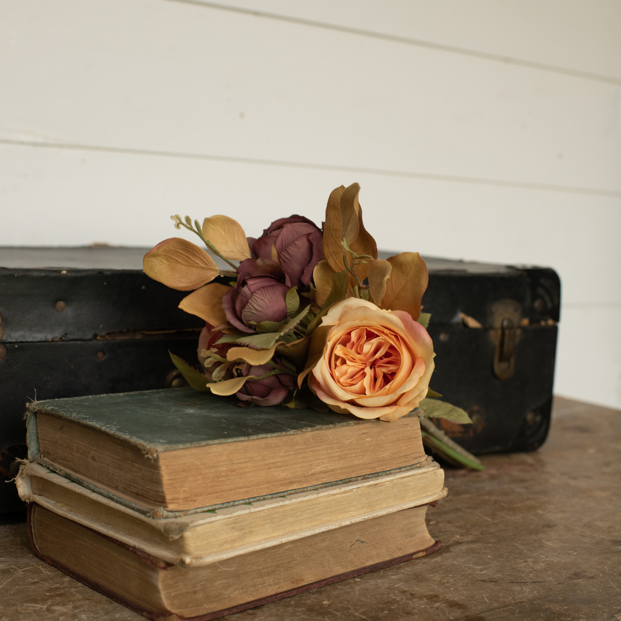 Mauve Yellow Rose Bundle, 14", photo 4 of 5