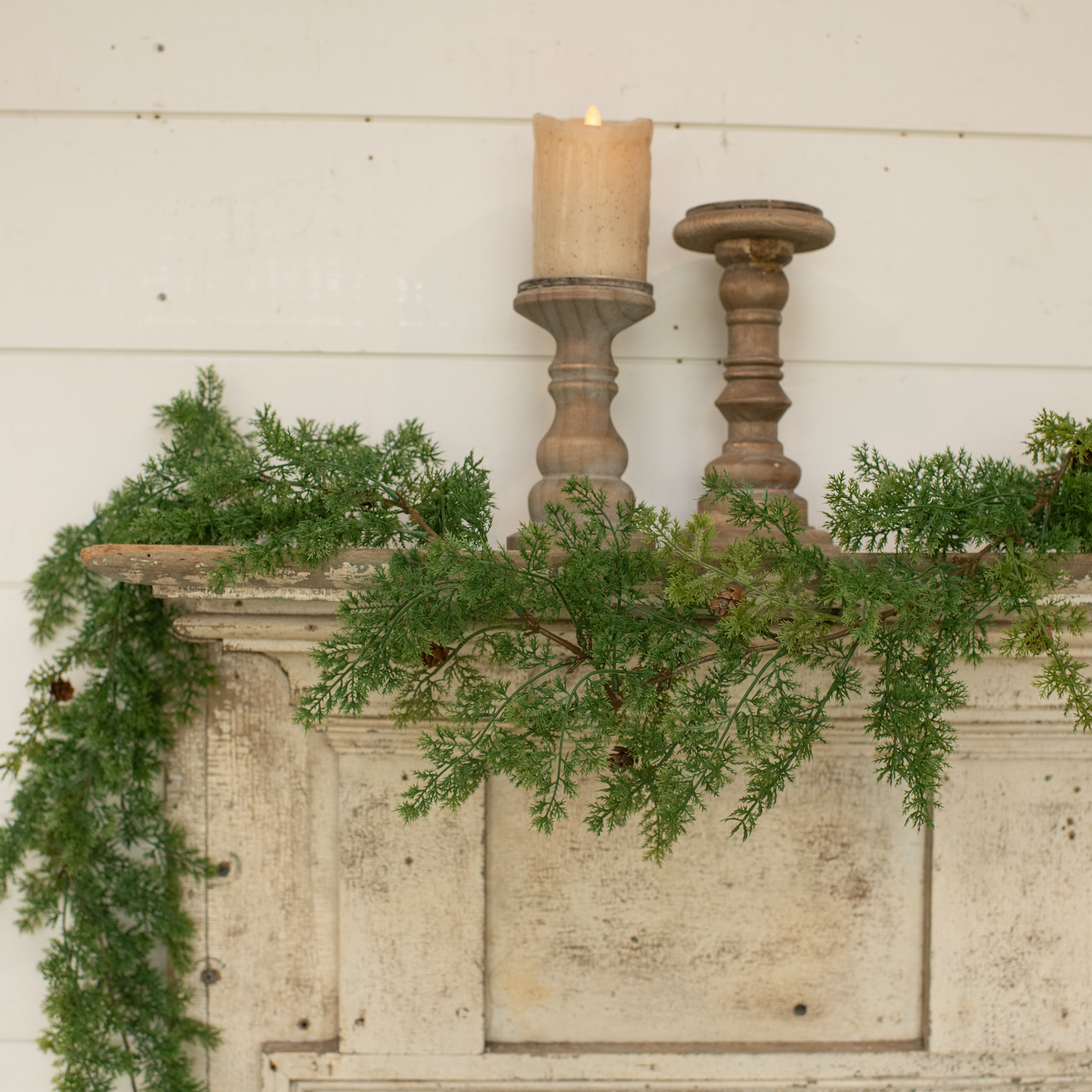 Cypress Garland with Cones, 6 ft, photo 2 of 5
