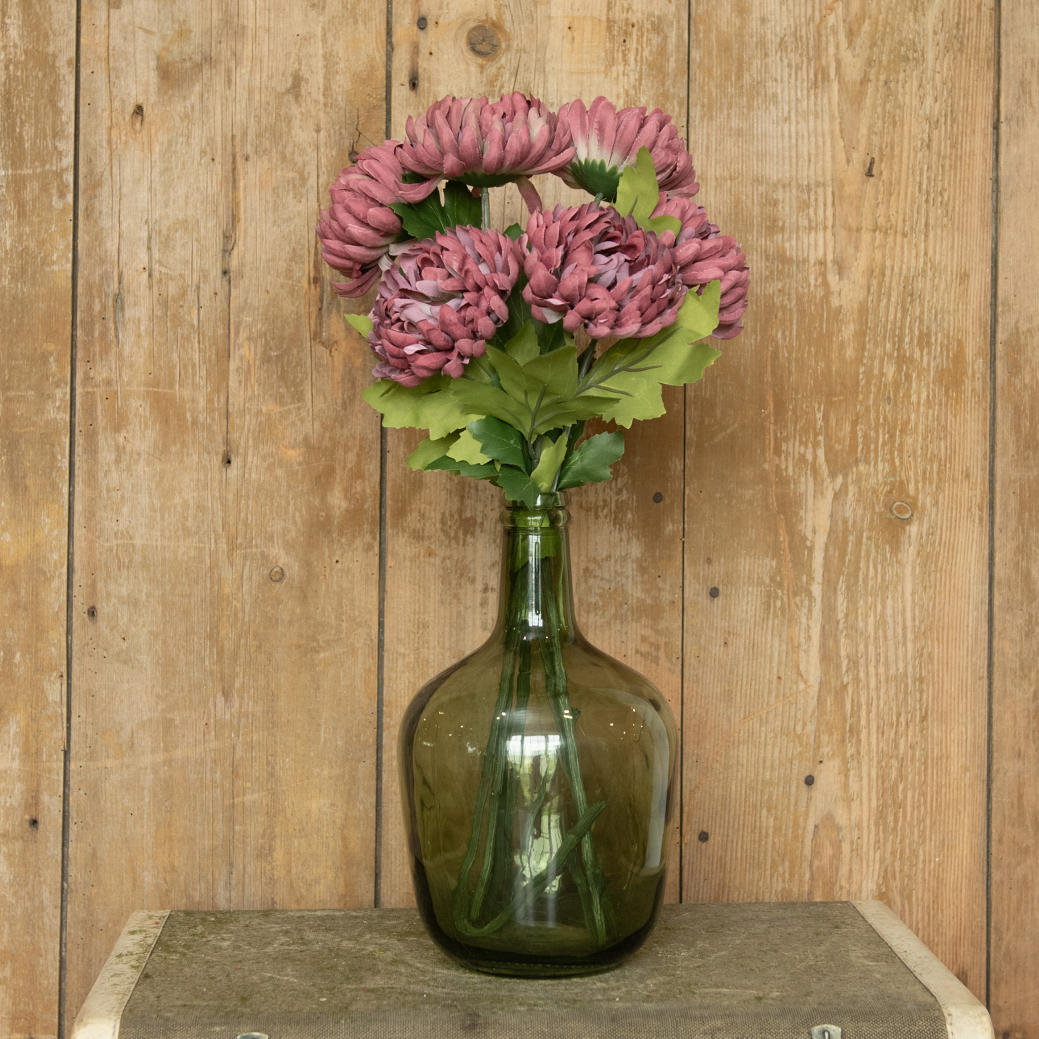 Autumn Burgundy Mum Spray, 24.5", photo 4 of 4