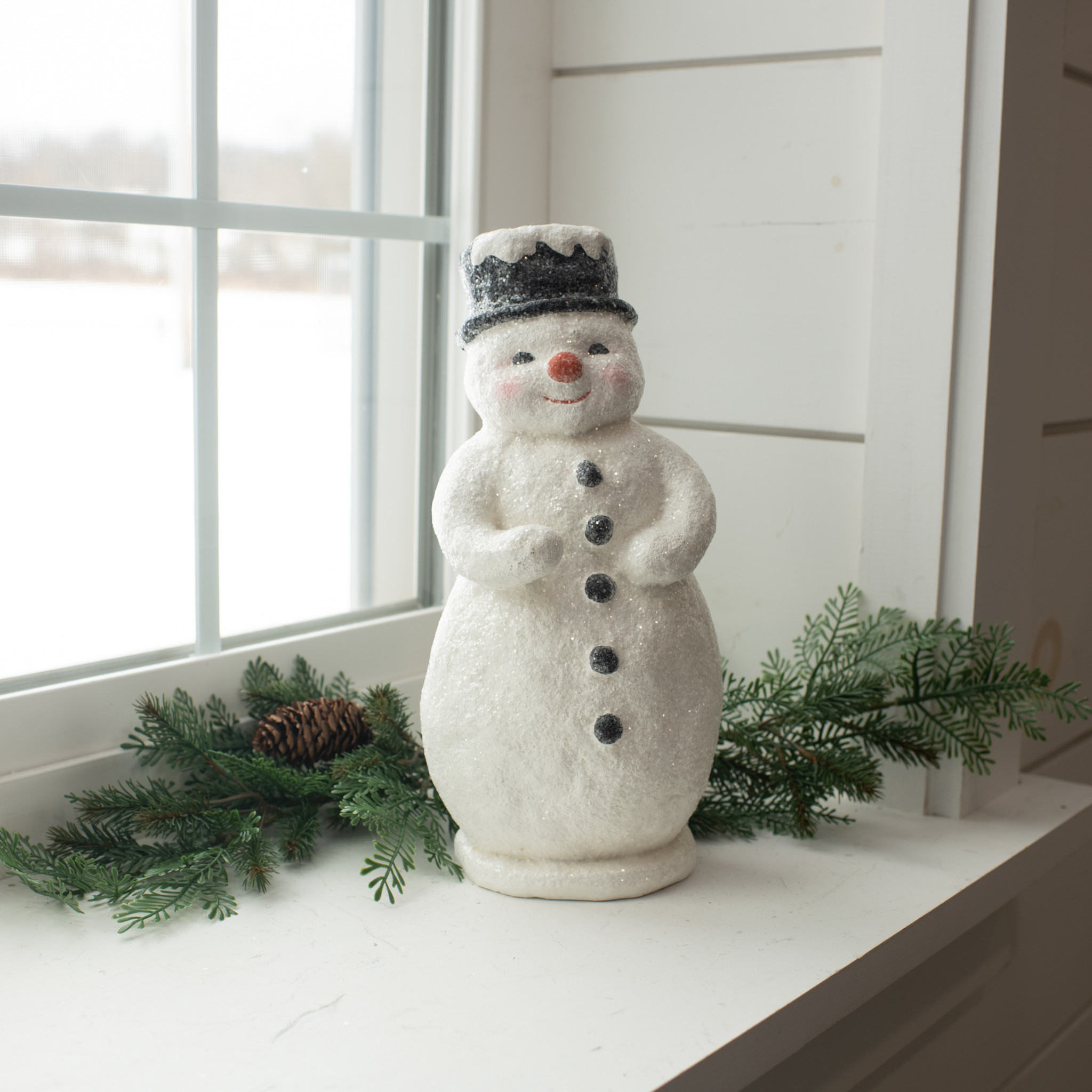 Red Nose Snowman, 12"