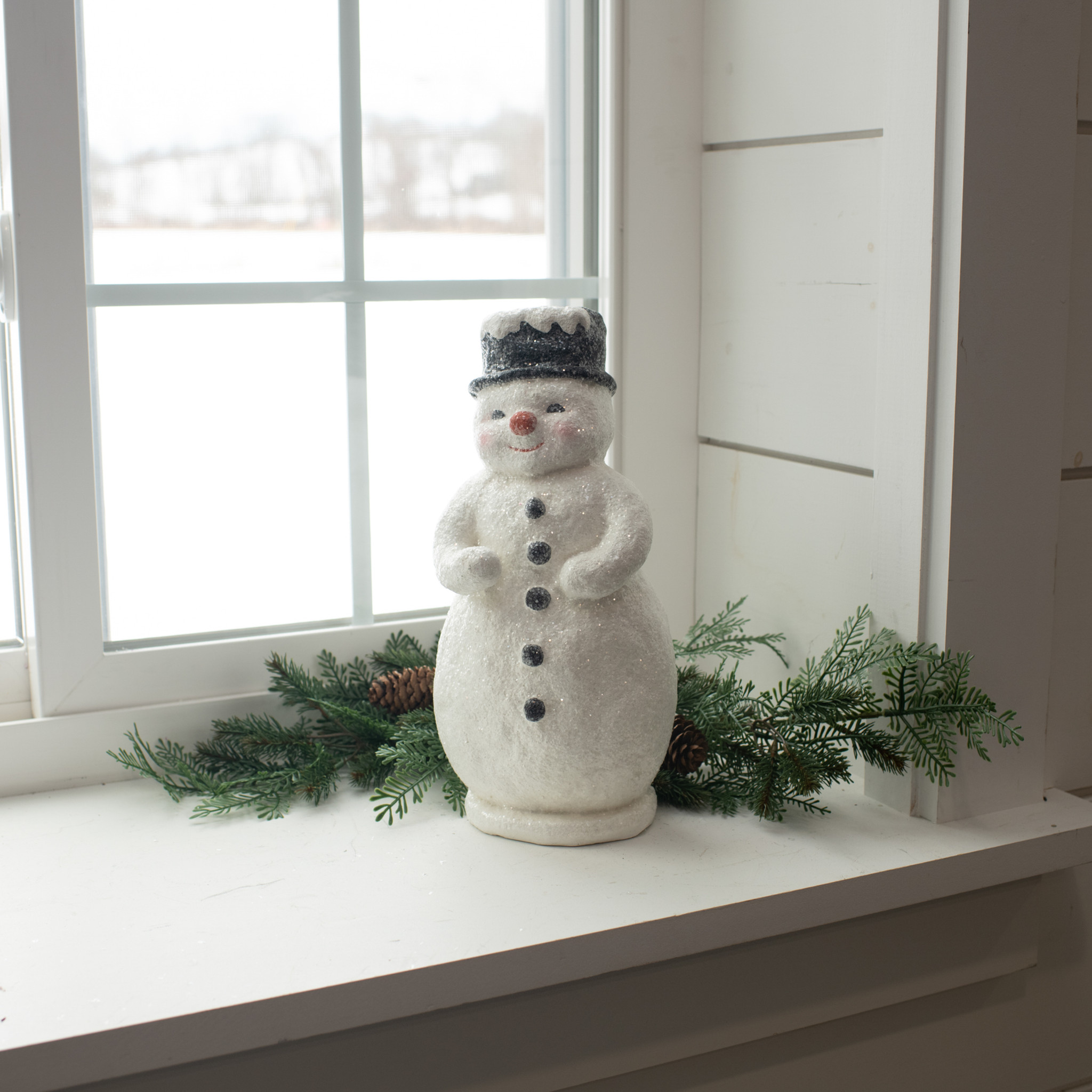 Red Nose Snowman, 12", photo 3 of 5