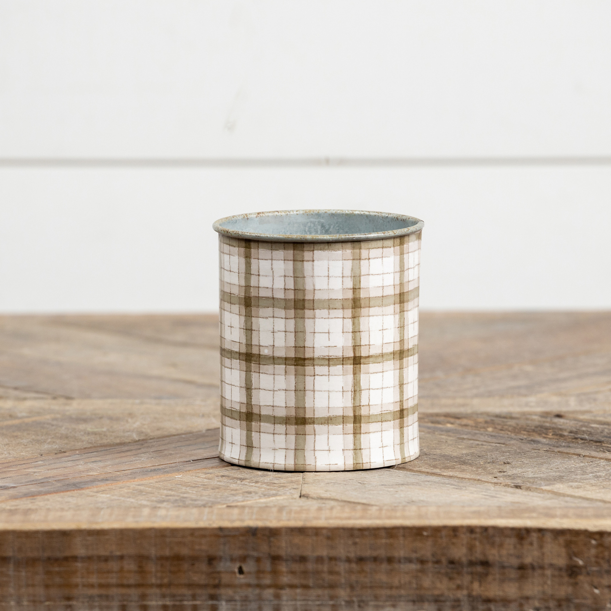 Green Plaid Bucket, photo 2 of 3