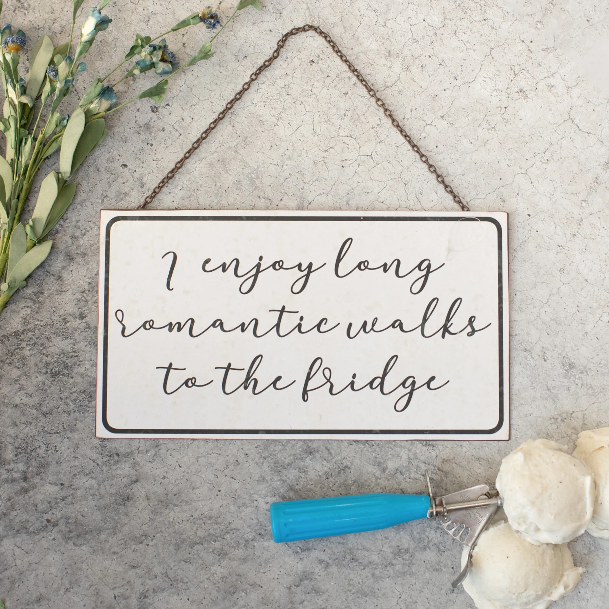 Romantic Walks Sign