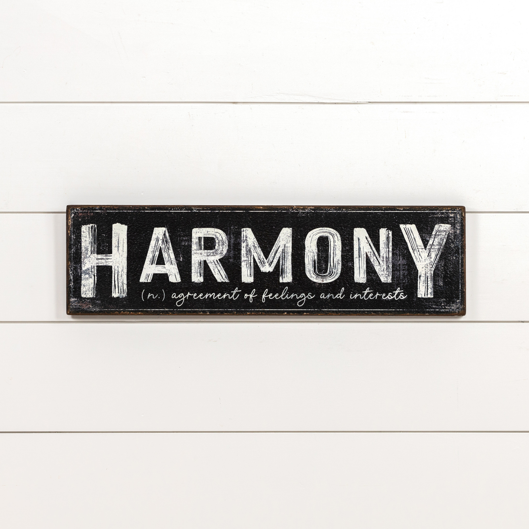 Harmony Metal Sign, 24"