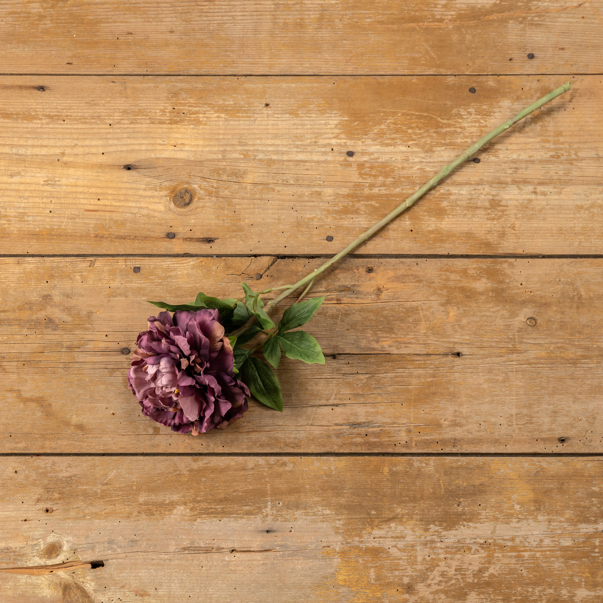 Purple Peony Spray, 24.25", photo 3 of 5