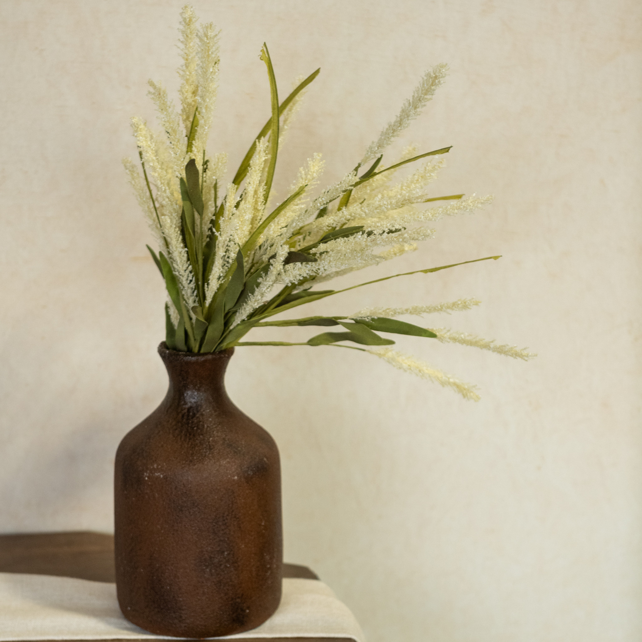 Cream Mini Pampas Grass Bush, 20", photo 2 of 5