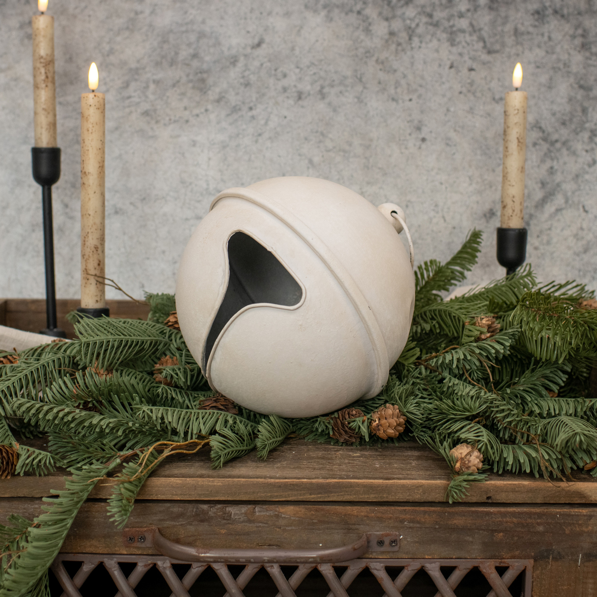White Sleigh Bell, 8.25" — photo 1 of 2