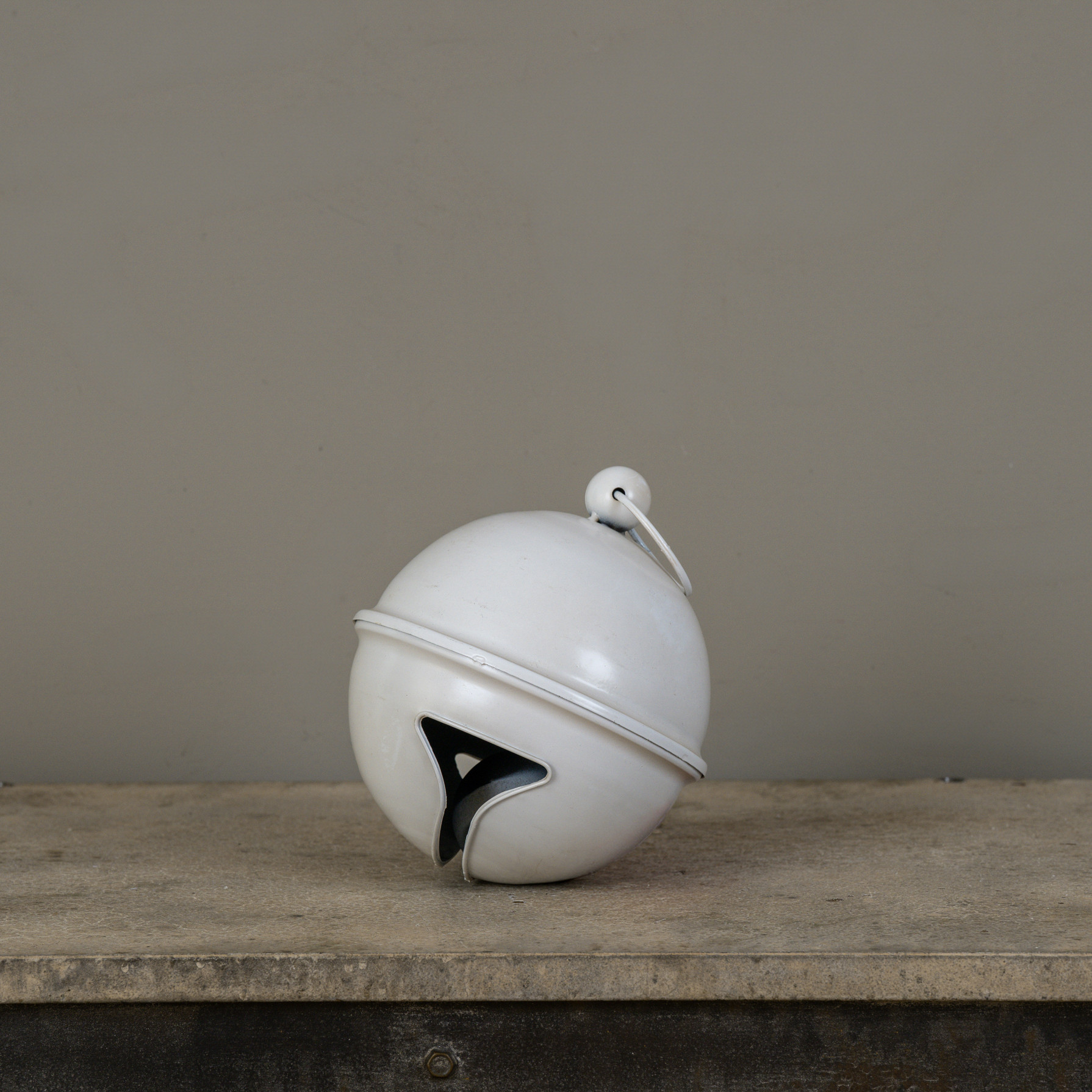 White Sleigh Bell, 6.75", photo 4 of 4
