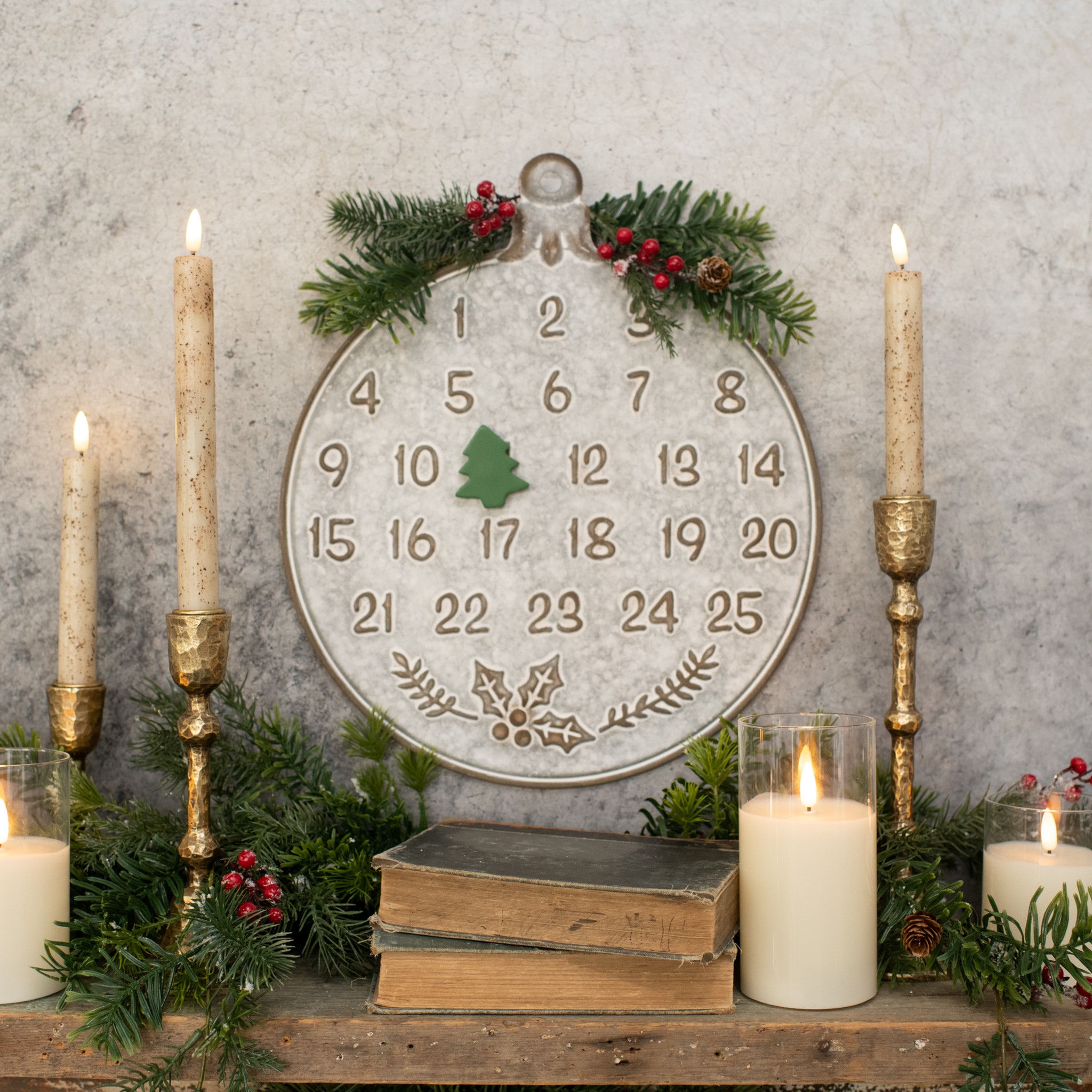 Metal Ornament Christmas Countdown, 13.5", photo 2 of 2