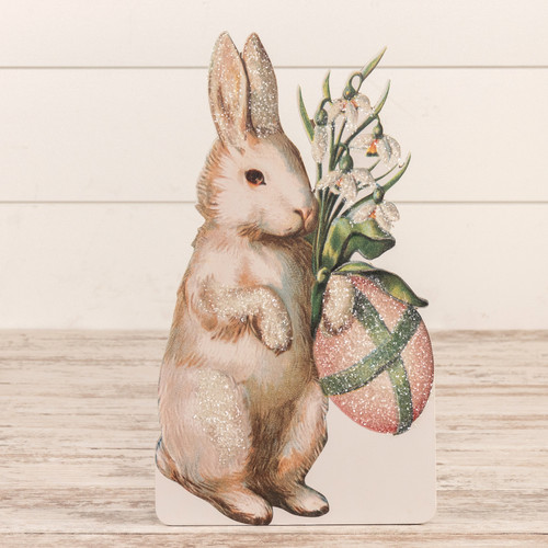18" BUNNY W/ BOUQUET DUMMY BOARD